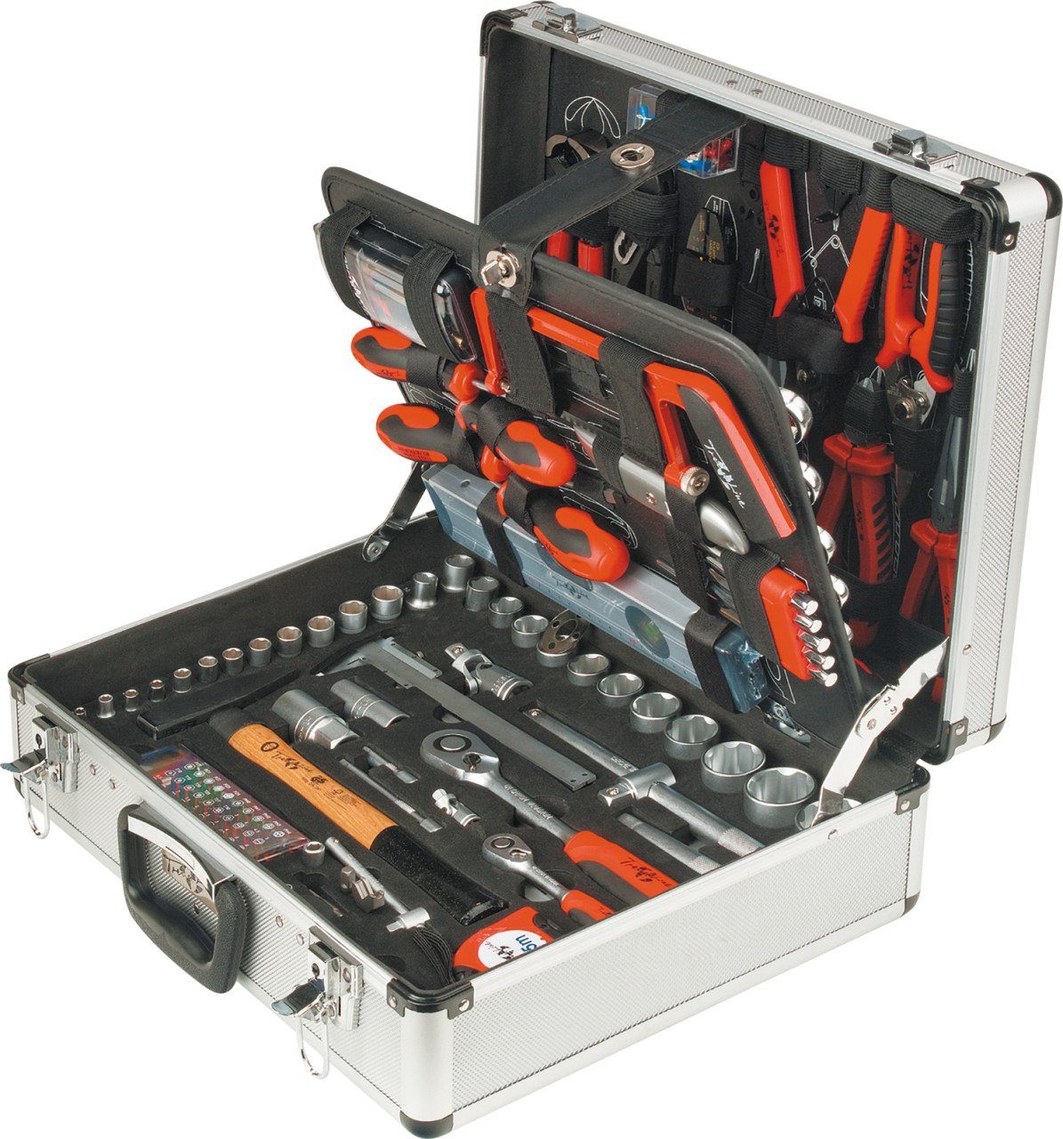 Primaster Werkzeugkoffer Primaster Werkzeugkoffer WK129 129-teilig 1/4 1/2