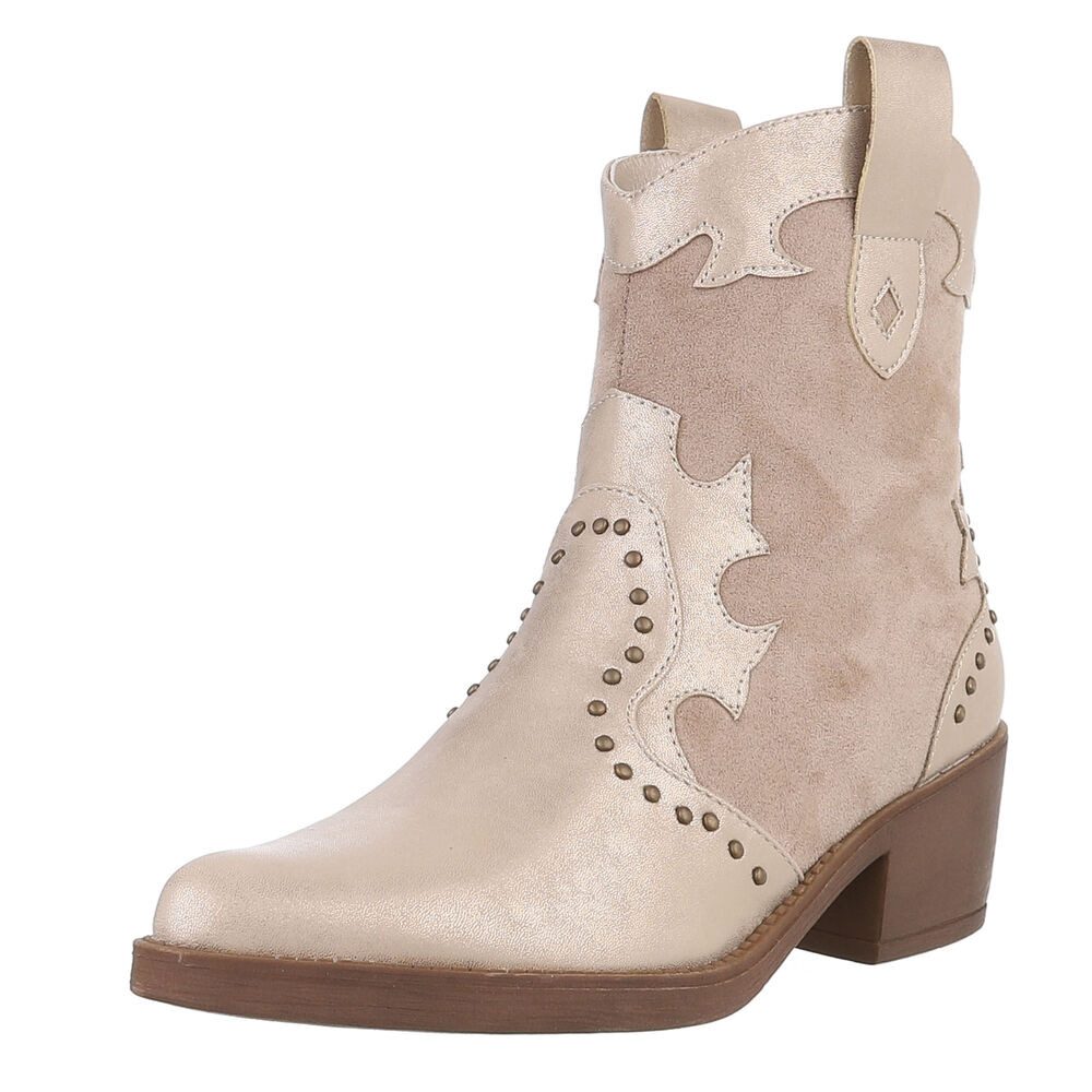 Ital-Design Damen Cowboyboots Western Westernstiefelette (88577298) günstig online kaufen