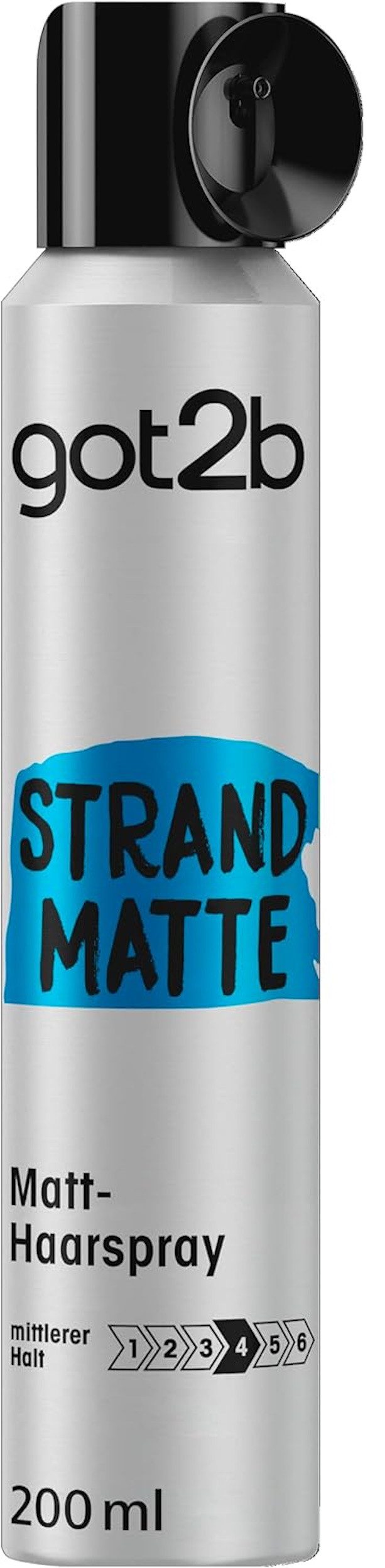 got2b Haarspray 200 ml Strand Matte, 1-tlg., Styling Spray, für langen Halt & ohne zu Beschweren