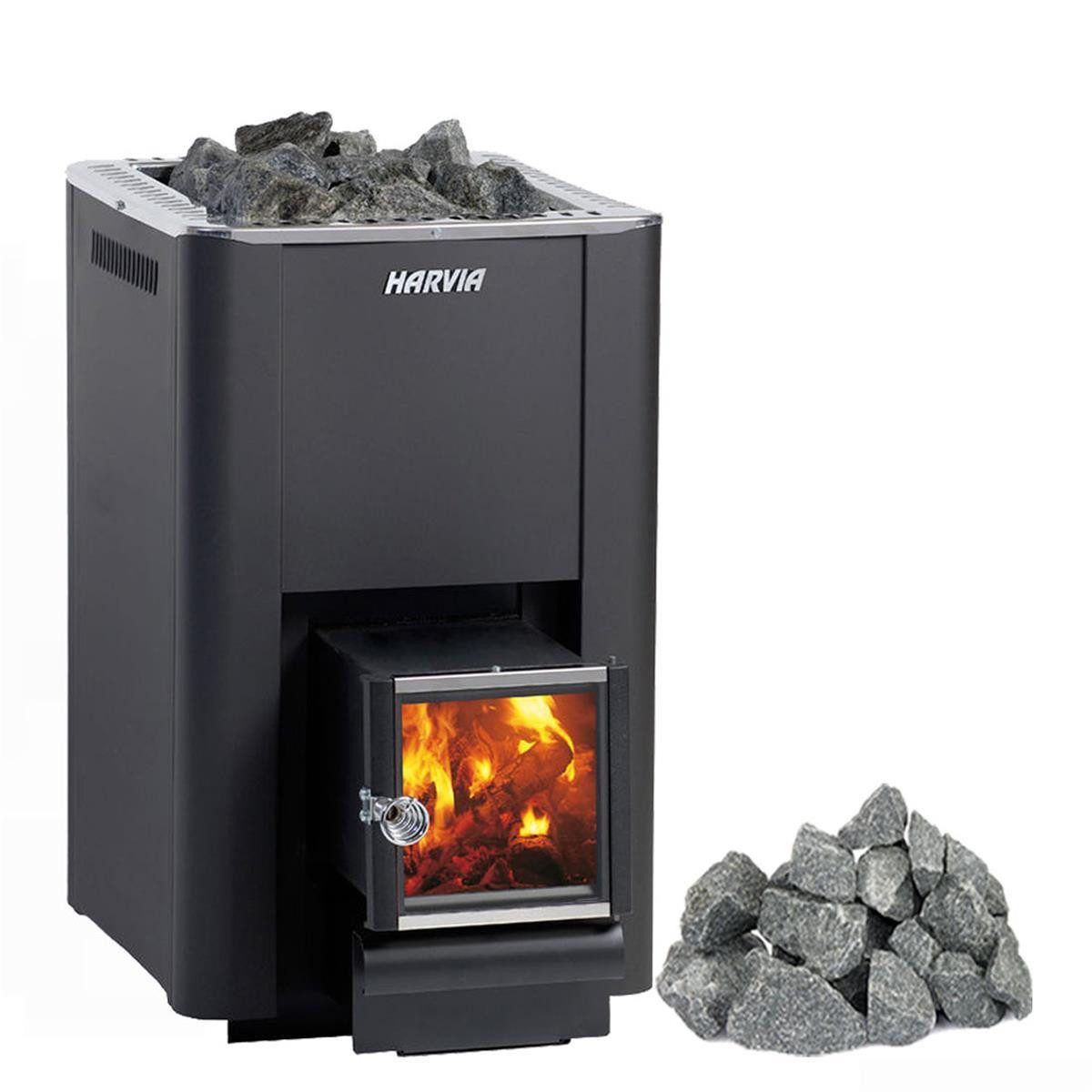 Saunaofen Set Holz-Saunaöfen Harvia 20 Pro SL Mit Steine