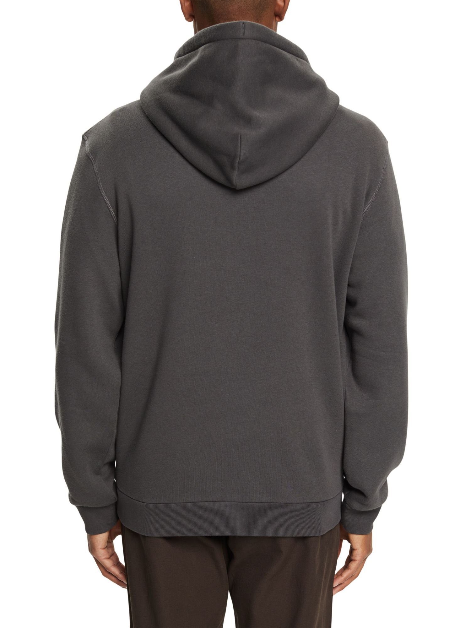 Esprit Sweatshirt mit Sweatshirt Kapuze BLACK (1-tlg)