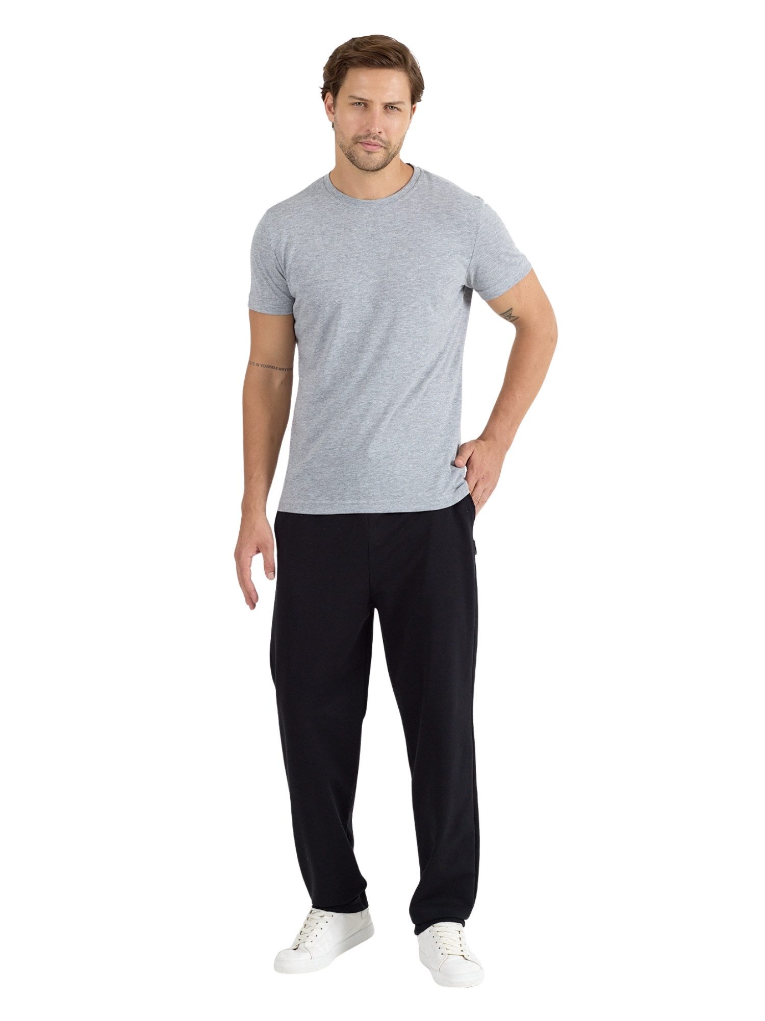 COMEOR Pyjama COMEOR Herren Pyjama Set 2-teilig – Kurzarm T-Shirt & lange H günstig online kaufen