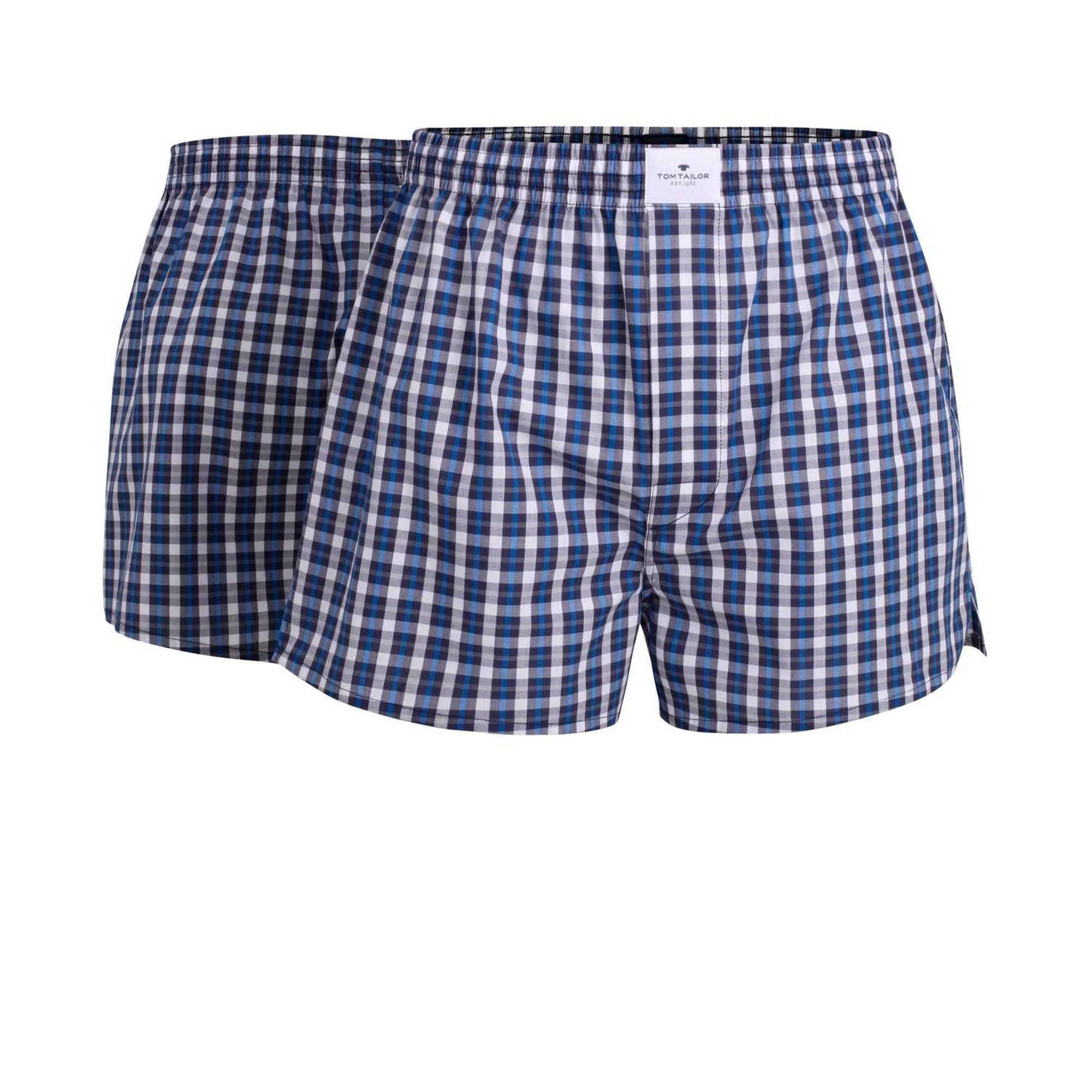 TOM TAILOR Boxershorts Herren Web-Boxershorts 2er günstig online kaufen