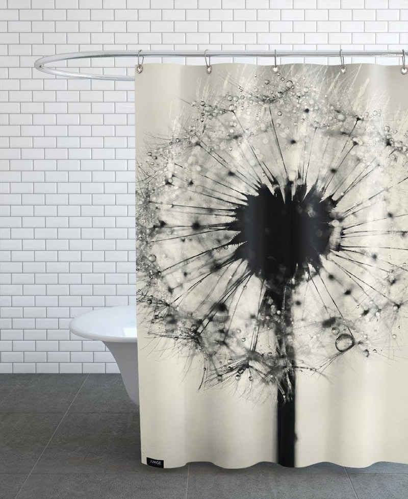 Juniqe Duschvorhang »hope Wasserabweisender Duschvorhang aus Polyester mit« Breite 150.0 cm (1-tlg)