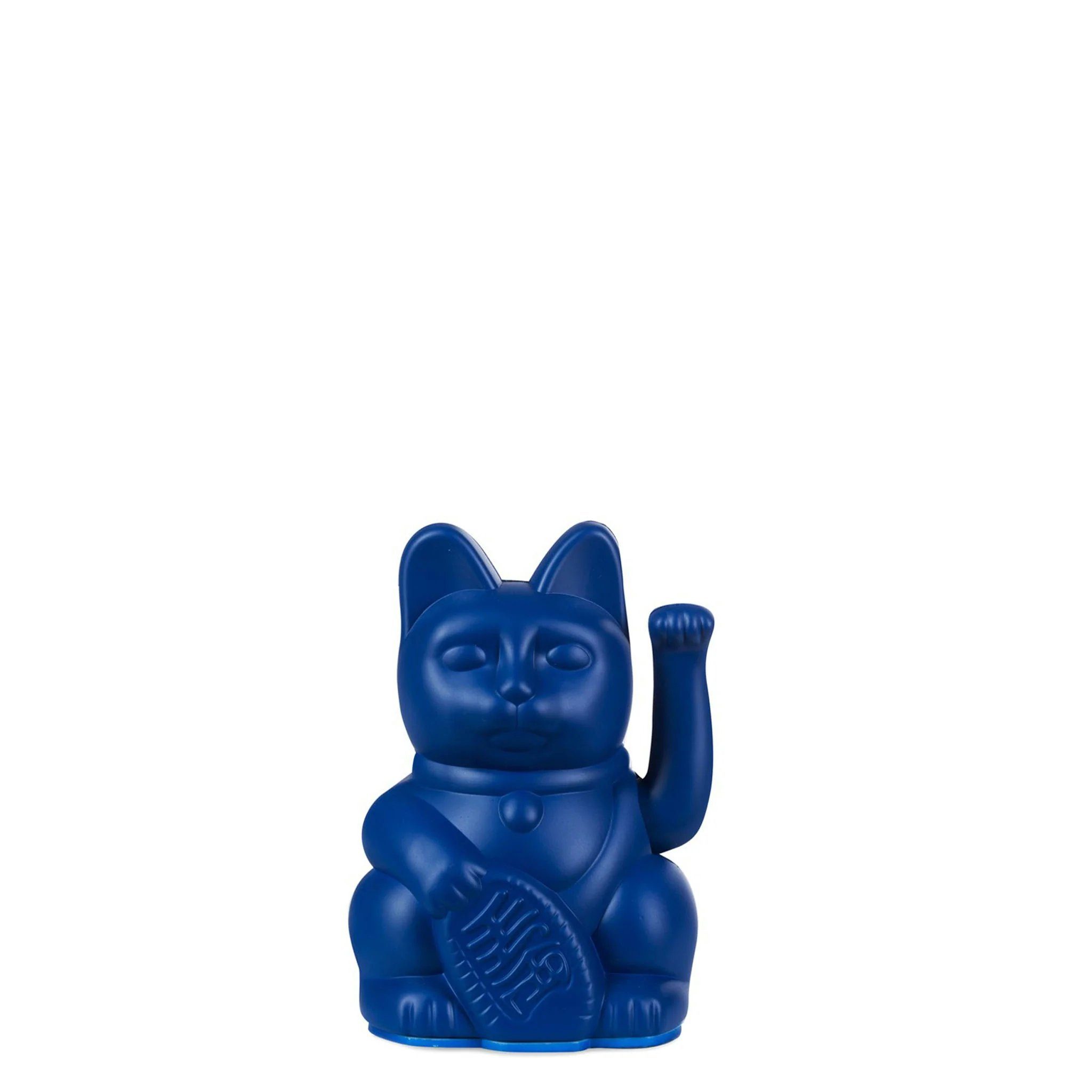 Donkey Products Dekofigur Donkey Lucky Cat Mini - Dunkelblau
