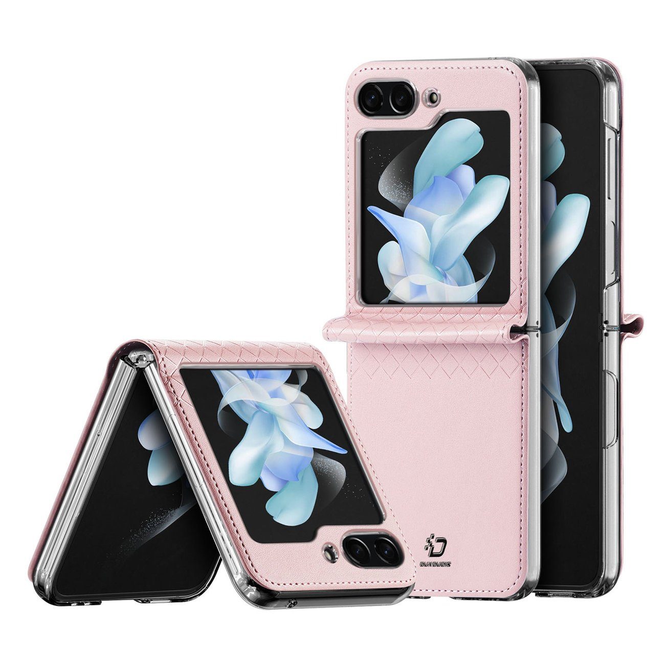 Dux Ducis Smartphone-Hülle Bril kompatibel mit Samsung Galaxy Z Flip5 5G Flip Ledertasche