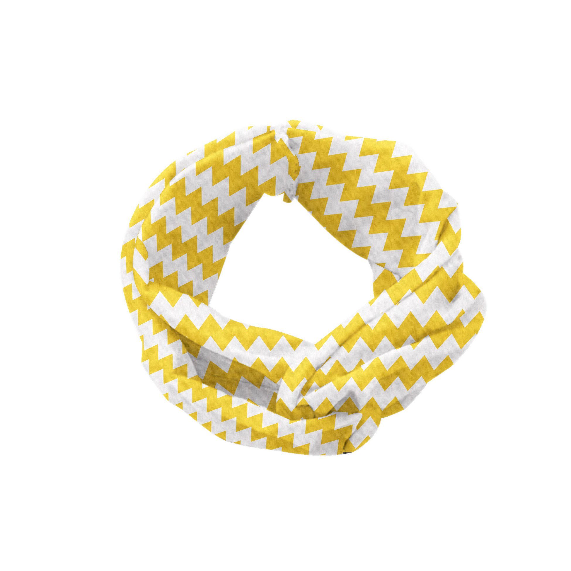 Abakuhaus Stirnband Elastisch Motiv und alltags Chevron Yellow Sharp Angenehme Old accessories