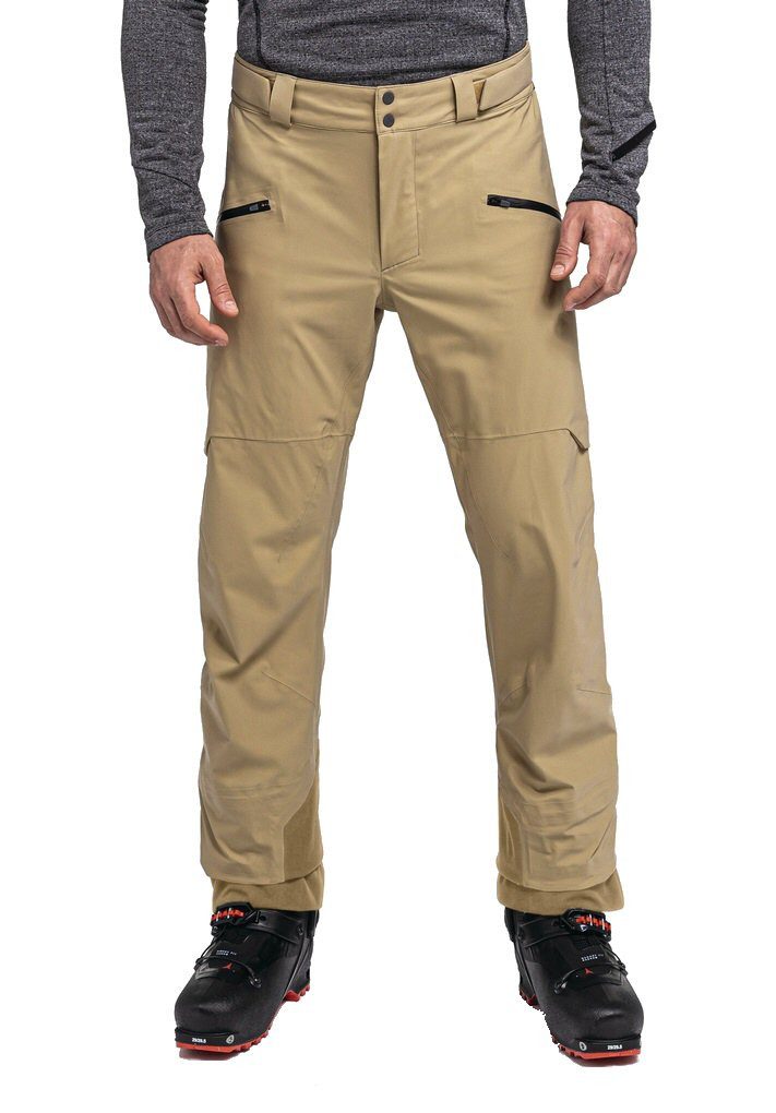 Schöffel Skihose Pizac Pant 3L (4-Wege-Stretch, wasserdicht) beigebraun Herren