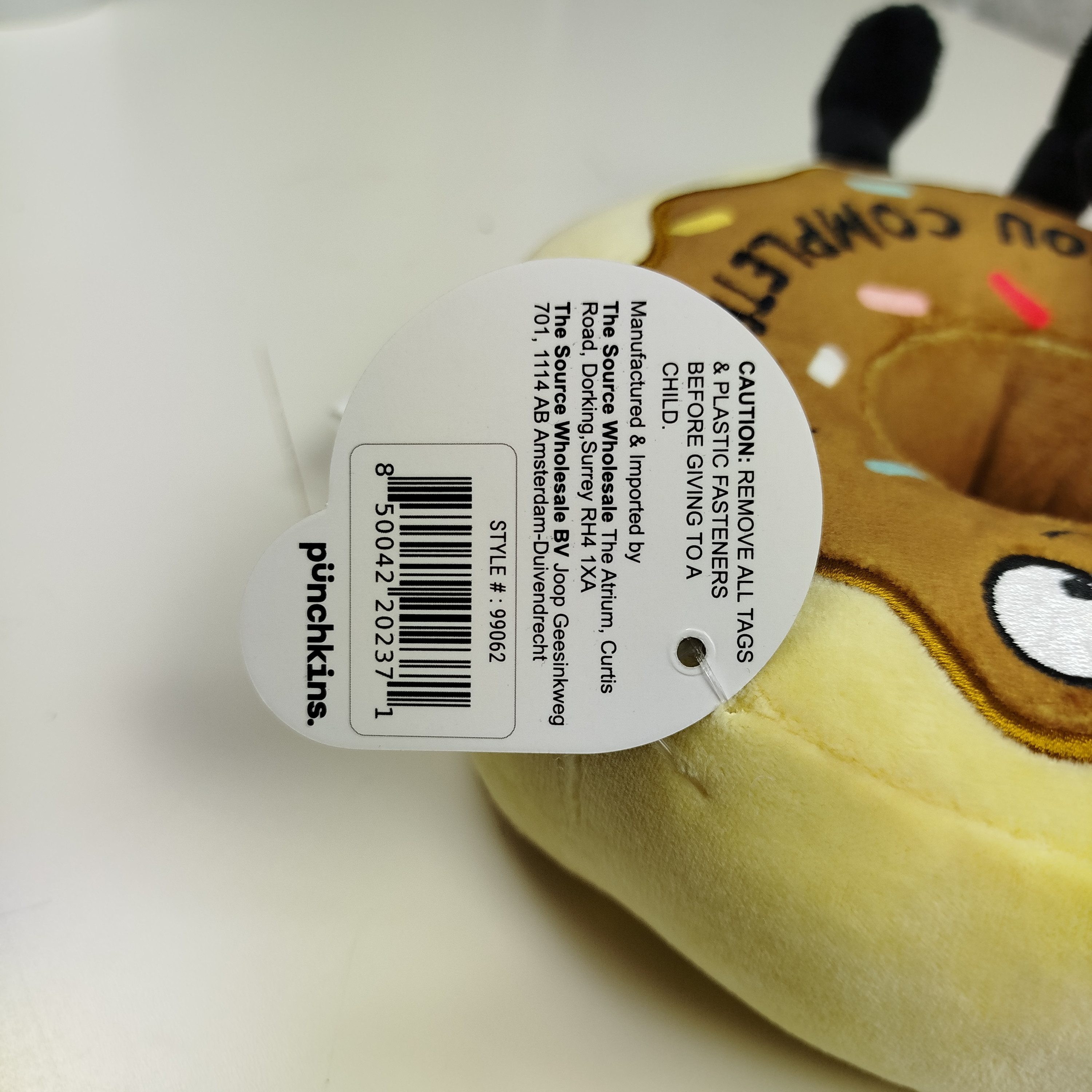 The Source Kuscheltier Punchkins Donut Kuscheltier mit dem Spruch You complete me