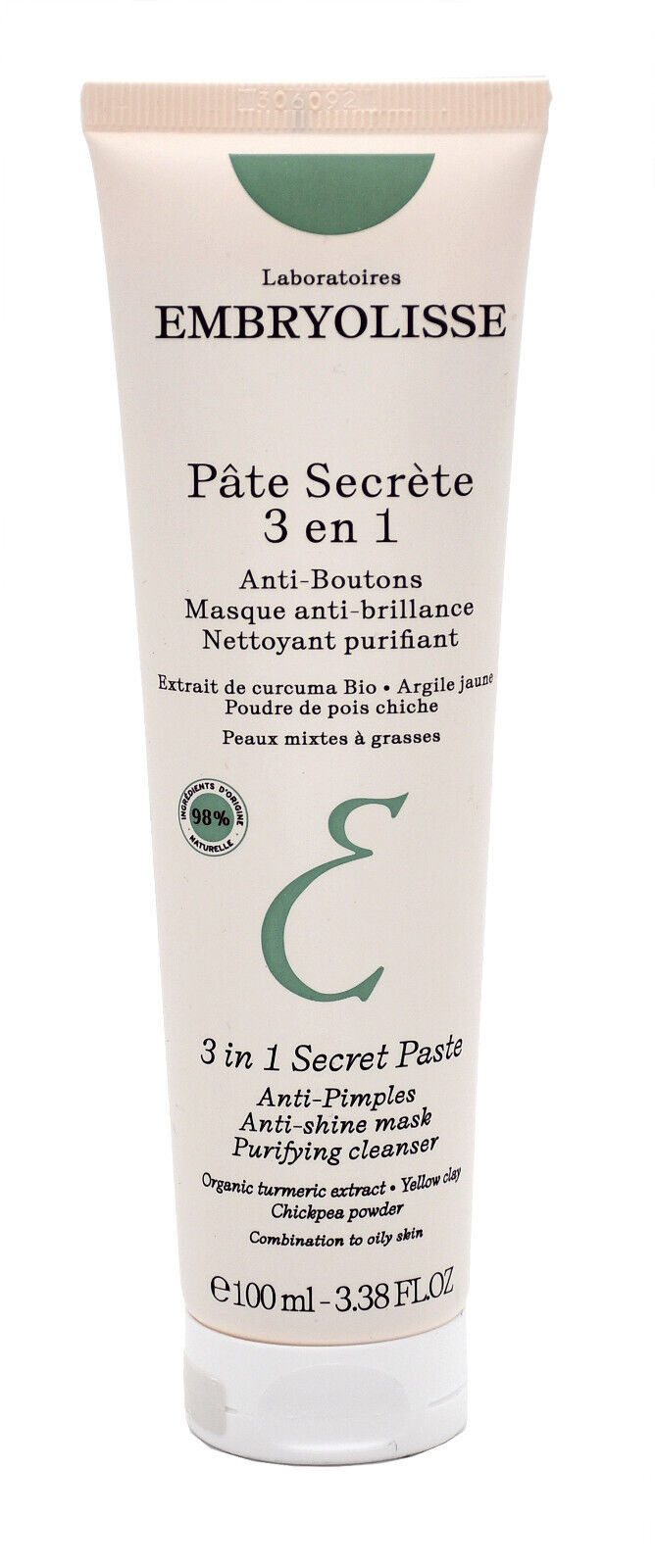 Gesichtsmaske EMBRYOLISSE 3-IN-1 SECRET PASTE 100 ML
