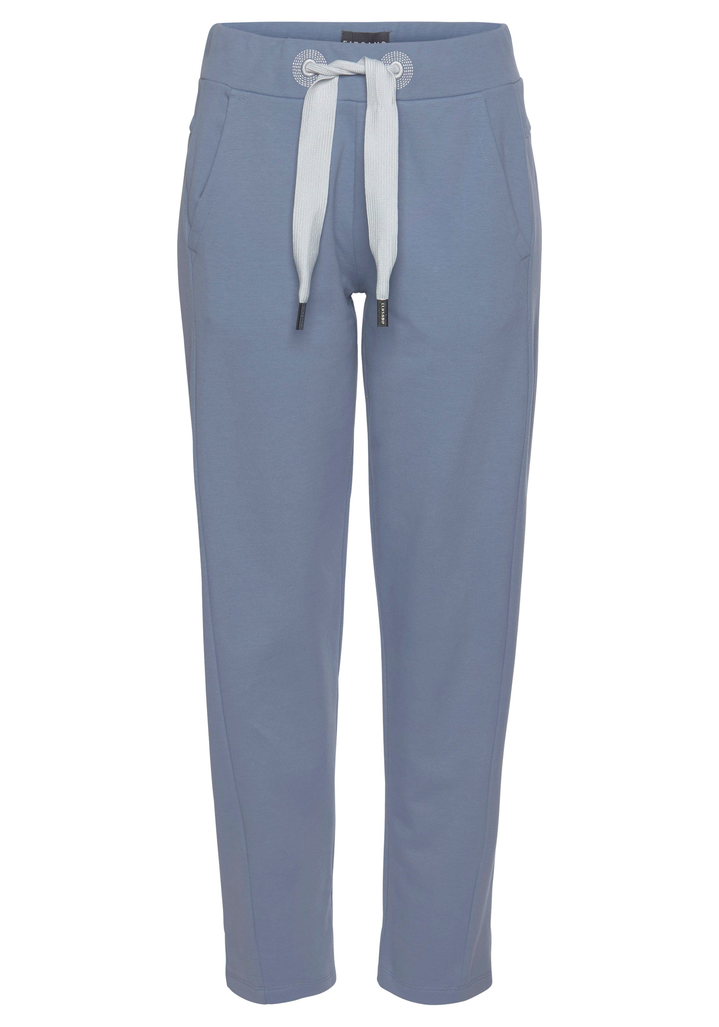 Elbsand Sweathose Brinja mit Logoprint am Bund und Taschen, Jogginghose, Relaxhose – Bild 2 von 5