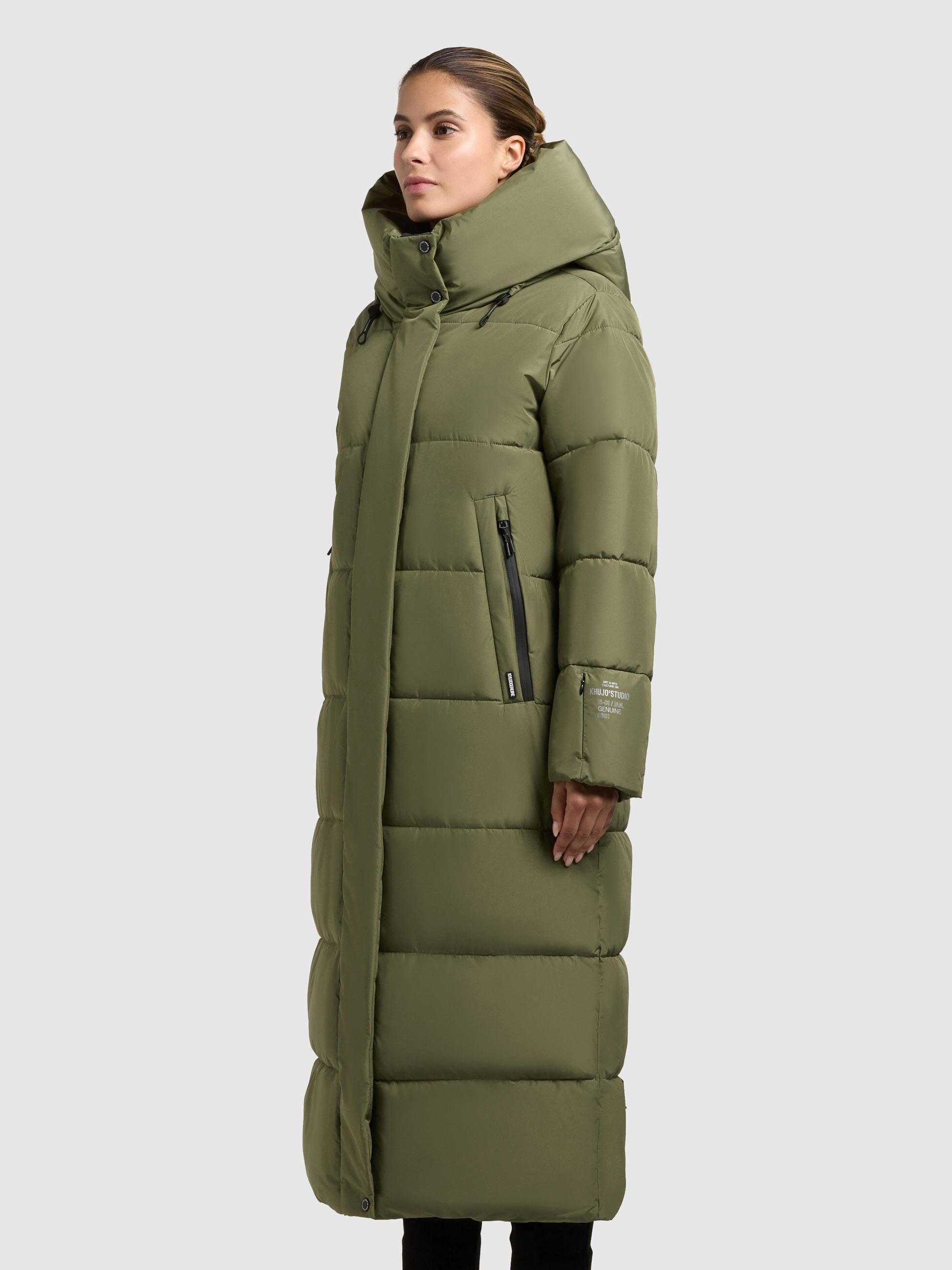 khujo Steppmantel Soulani5 Matt warmer Wintermantel mit Kapuze günstig online kaufen