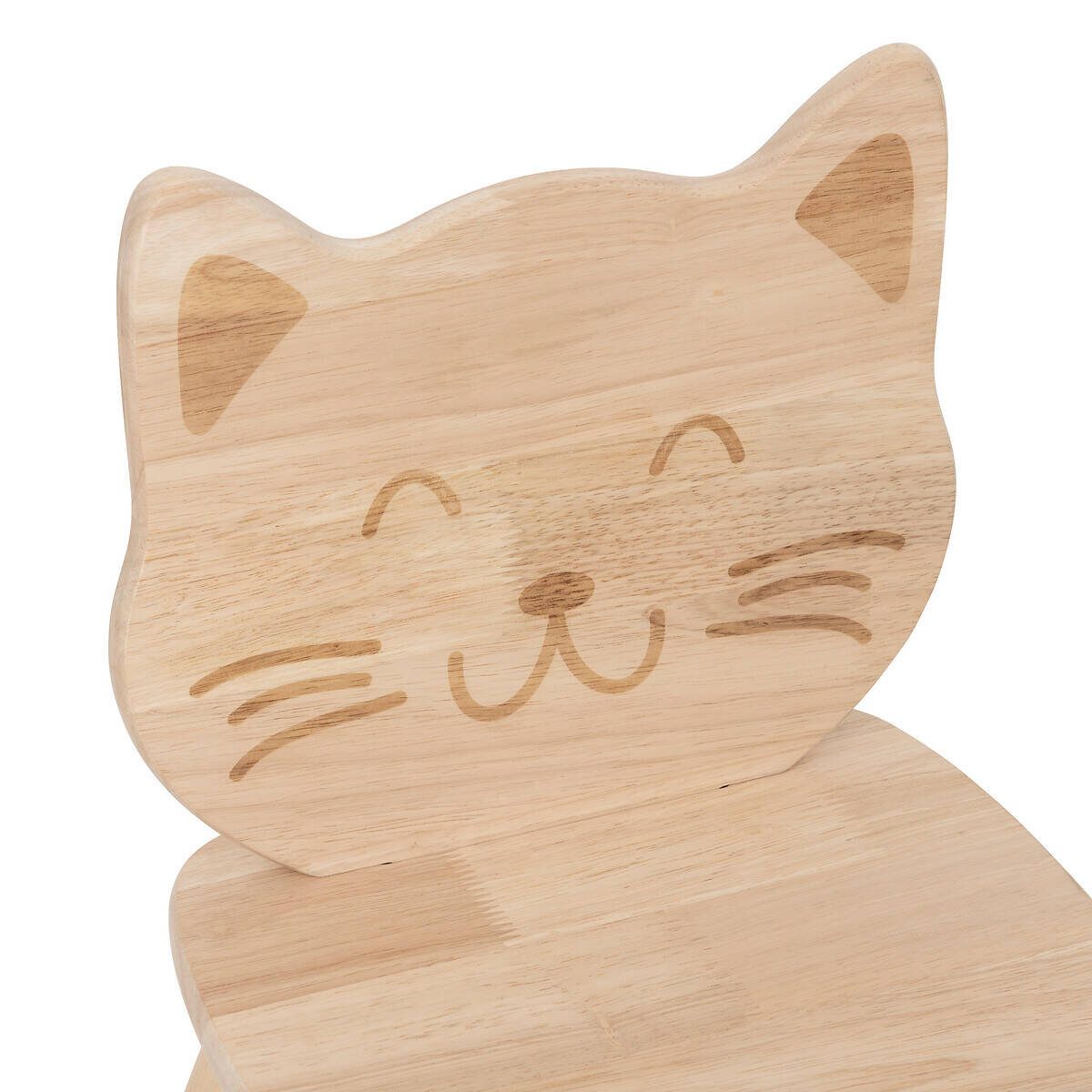 Atmosphera Créateur d'intérieur Hocker Holzstuhl für Kinder CAT, 30 x 28 x 50 cm (1 Stk., Sitzhocker), funktional