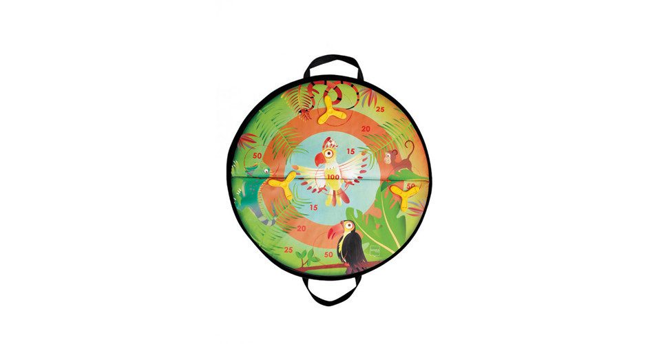 SCRATCH Spiel Magnet Dartscheibe Dschungel