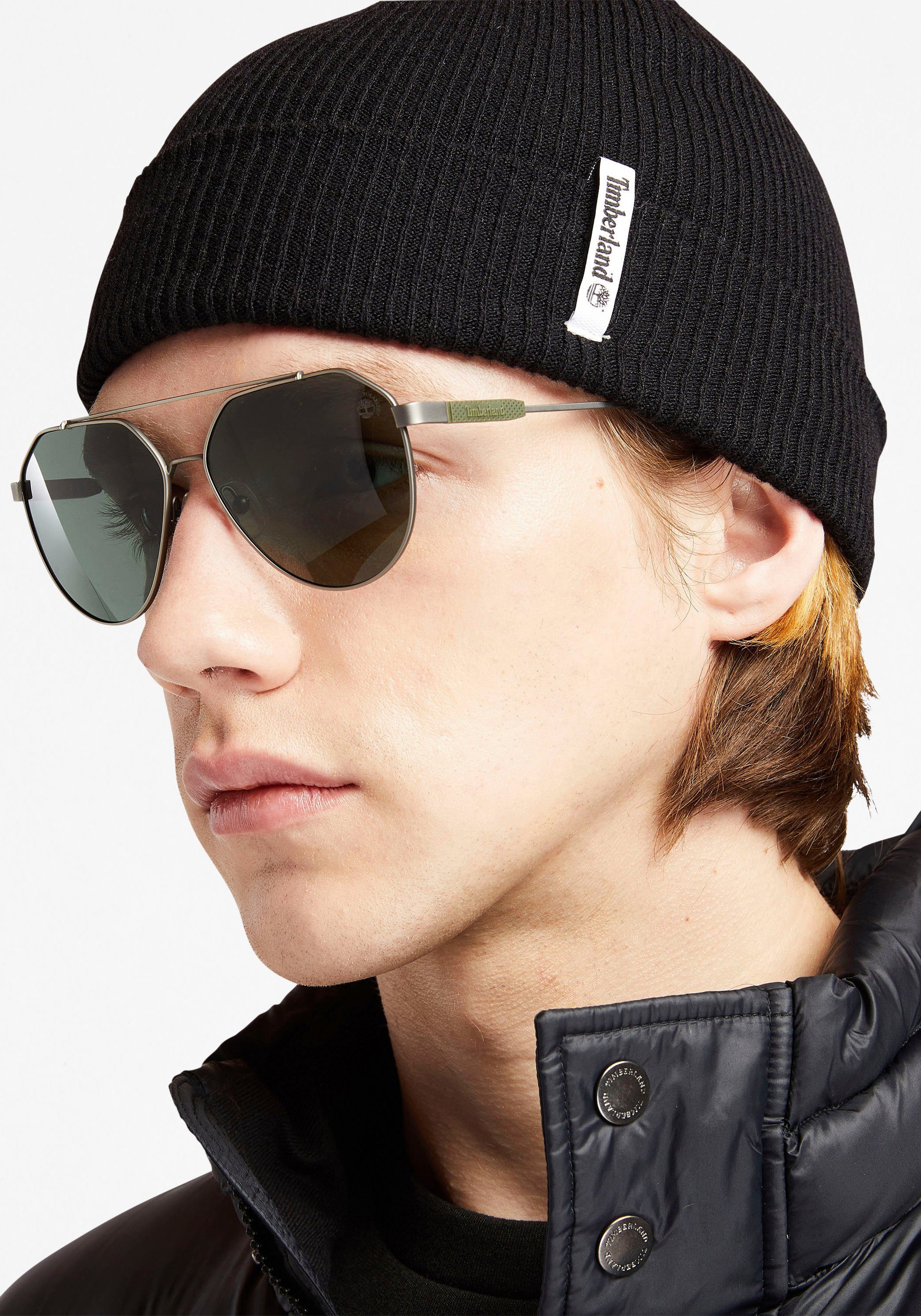 BEANIE MISSION BRAND schwarz Beanie Timberland