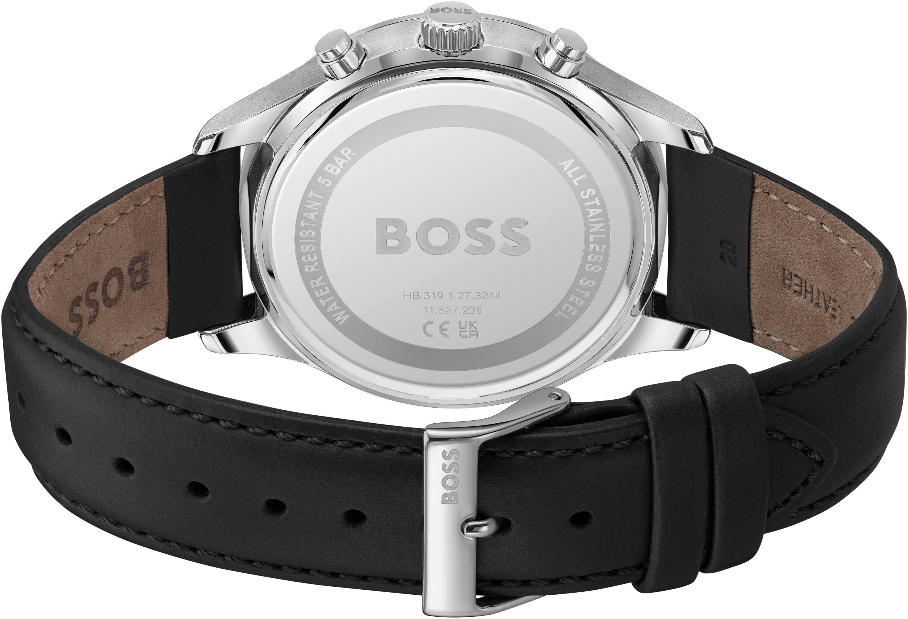BOSS Chronograph AVERY 1514156, Quarzuhr, Herrenuhr, Armbanduhr, Stoppfunkt günstig online kaufen
