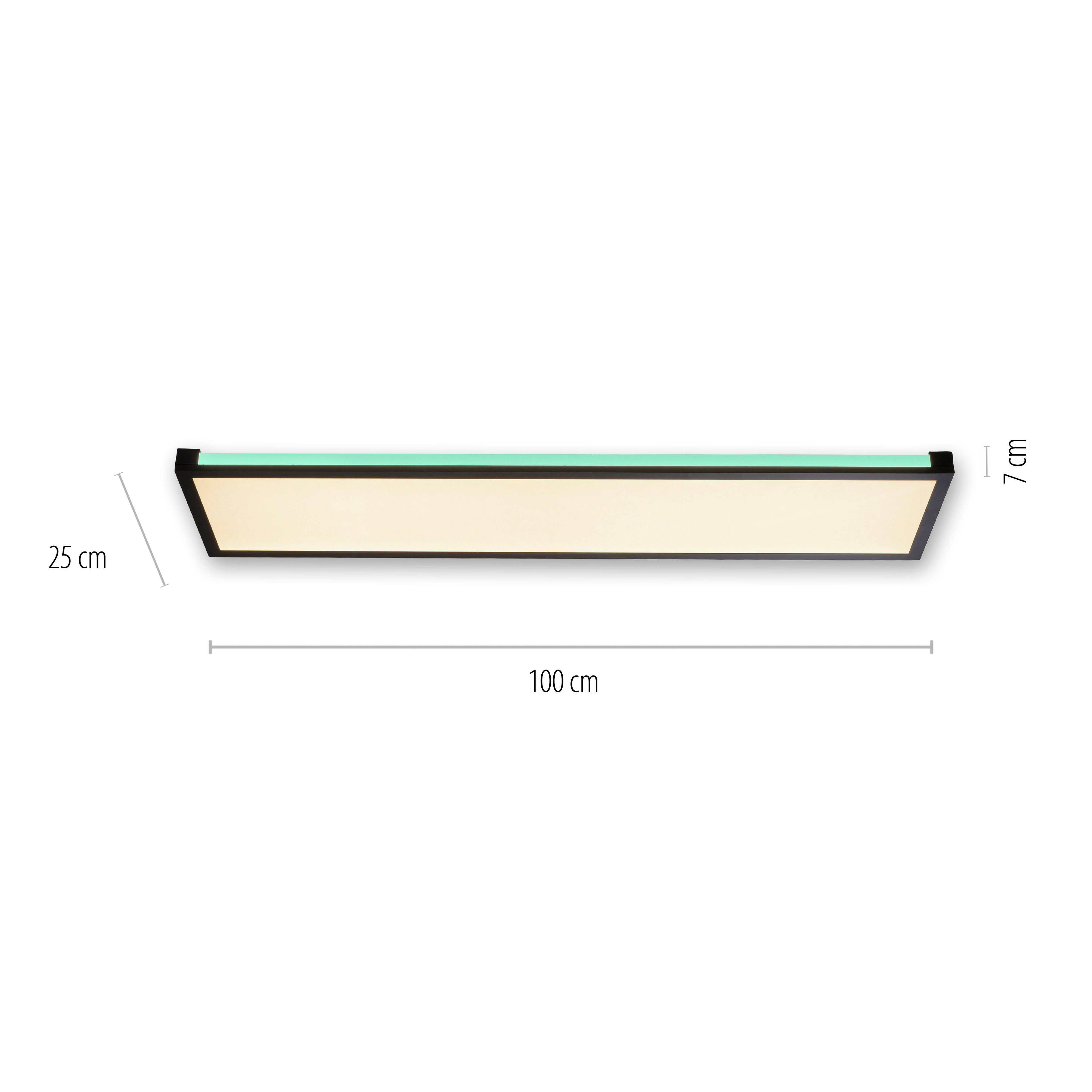 Deckenleuchte dimmbar Fernbedienung, getrennt Direkt - schaltbar, über Trennung LED RGB, Netz, - warmweiß über Memory, fest - Fernbedienung, Fernbedienung, RGB, CCT Fernbedienung Leuchten dimmbar vom kaltweiß, CCT MARIO, über nach über integriert,