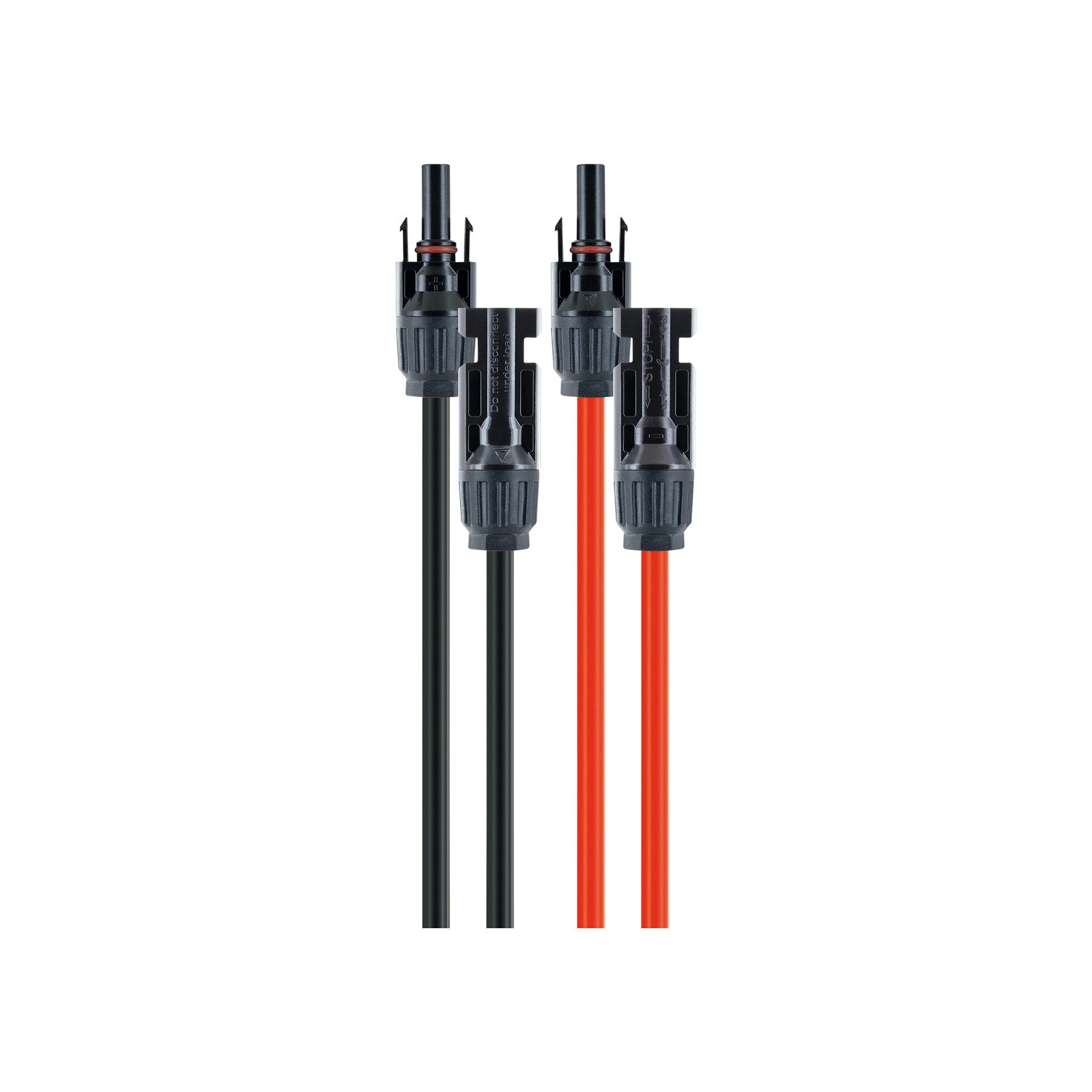 Schwaiger SCHWAIGER Solarkabel Verlängerung SOMC4100, 1 m, 2 Stück Solarkabel