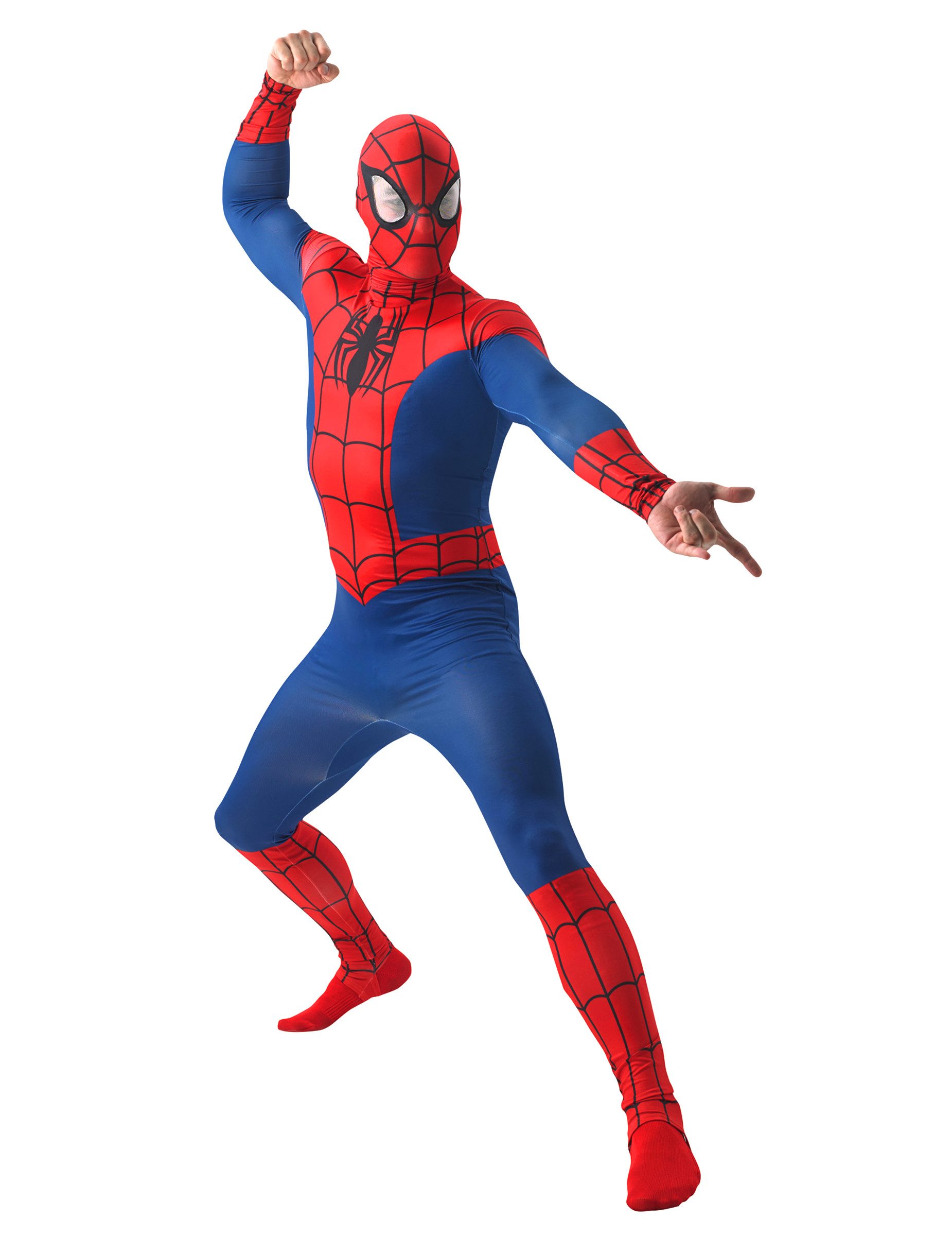 Rubie´s Kostüm Marvel Spiderman Superhelden Kostüm Lizenzware rot-blau
