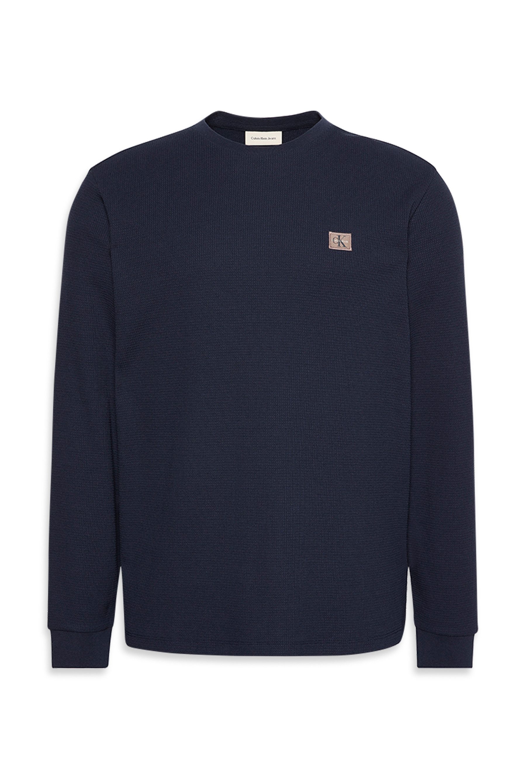 Calvin Klein Jeans Langarmshirt Mit Rundhalsausschnitt – Bild 5 von 5