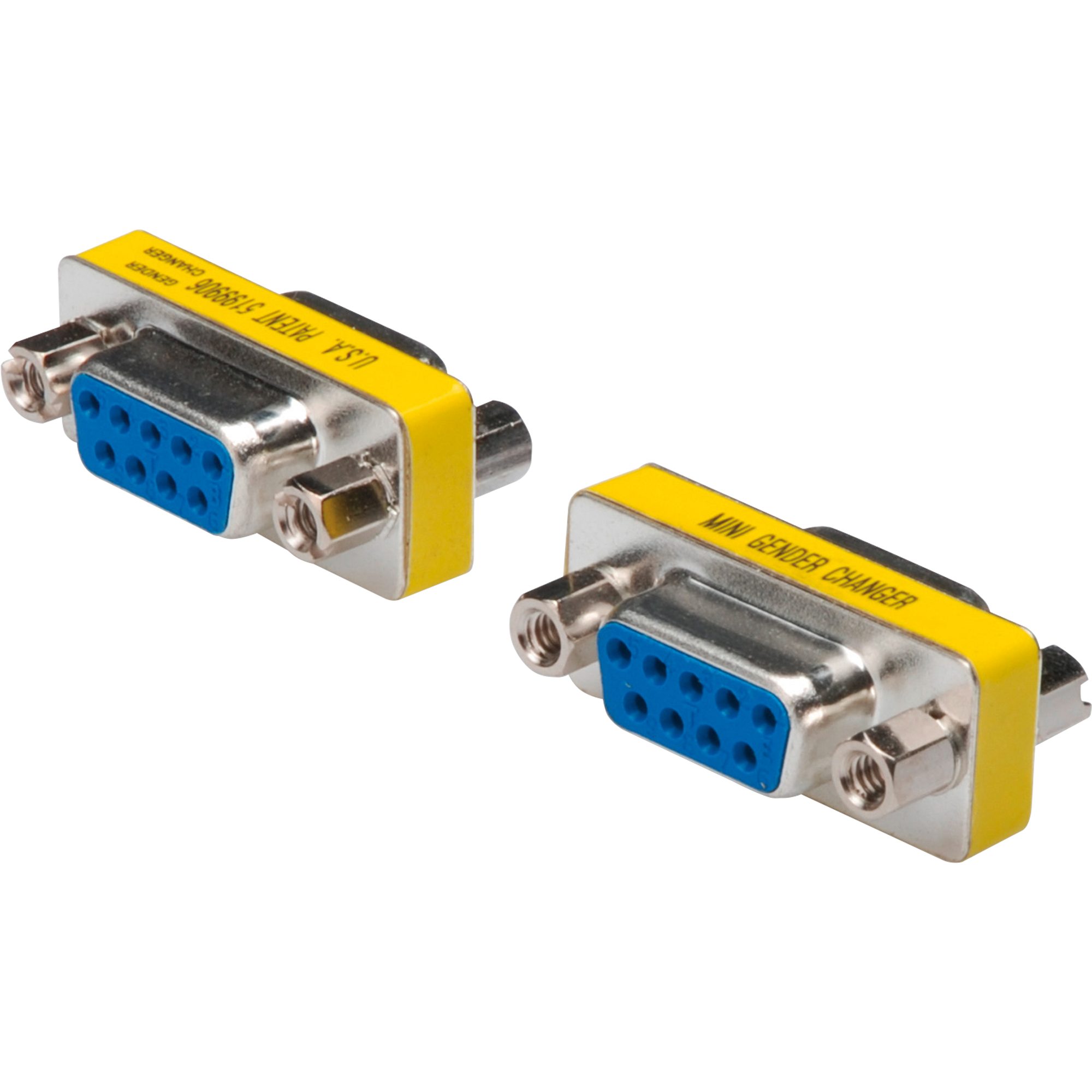 Digitus Digitus Mini Gender-Changer / 9-pin, Adapter, (DSUB9 Buchse auf DSUB9 Elektro-Adapter