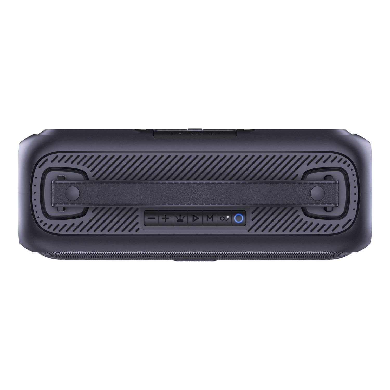 STREETZ Bluetooth TWS (Bluetooth, CMB-110 15 Rainbow-LED Bluetooth-Lautsprecher W, Lautsprecher 30W Freisprecheinrichtung) Boombox