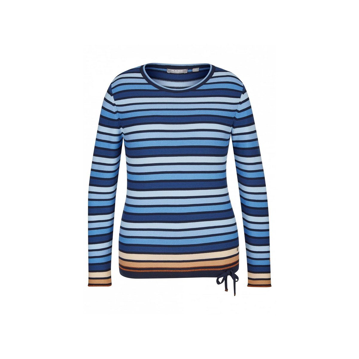 Rabe Longpullover marineblau regular fit (1-tlg)