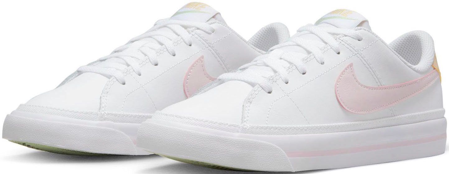 Nike Sportswear COURT LEGACY (GS) Sneaker weiß-pink