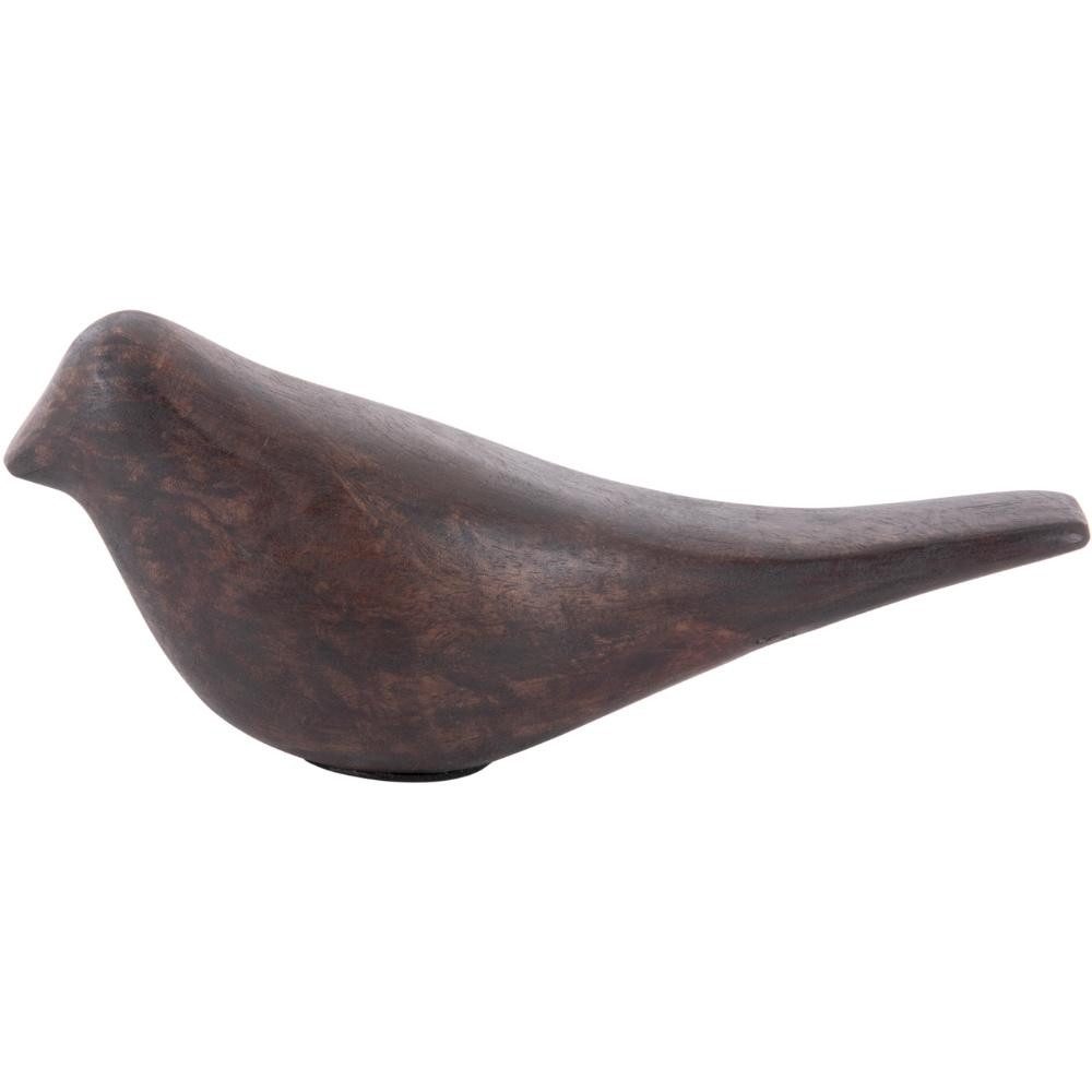 Present Time Dekoobjekt Statue Bird Mango Wood Walnut Lacquered (7,5x9,5cm)