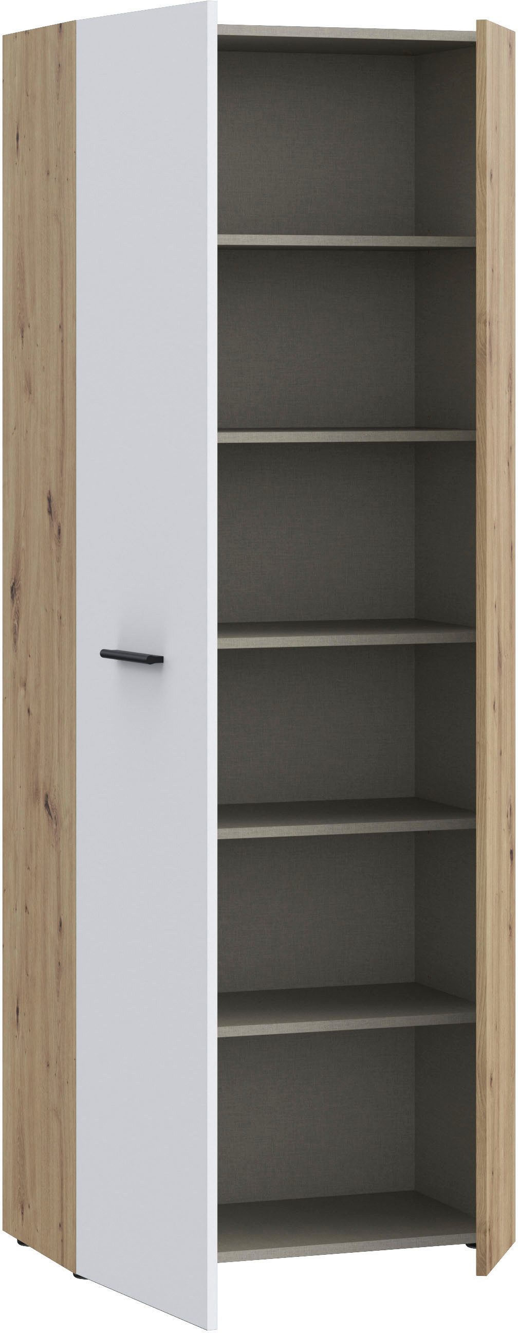 FORTE Schuhschrank NET306 Schuhschrank, inklusive Einlegböden, verschiedene Dekore – Bild 4 von 5