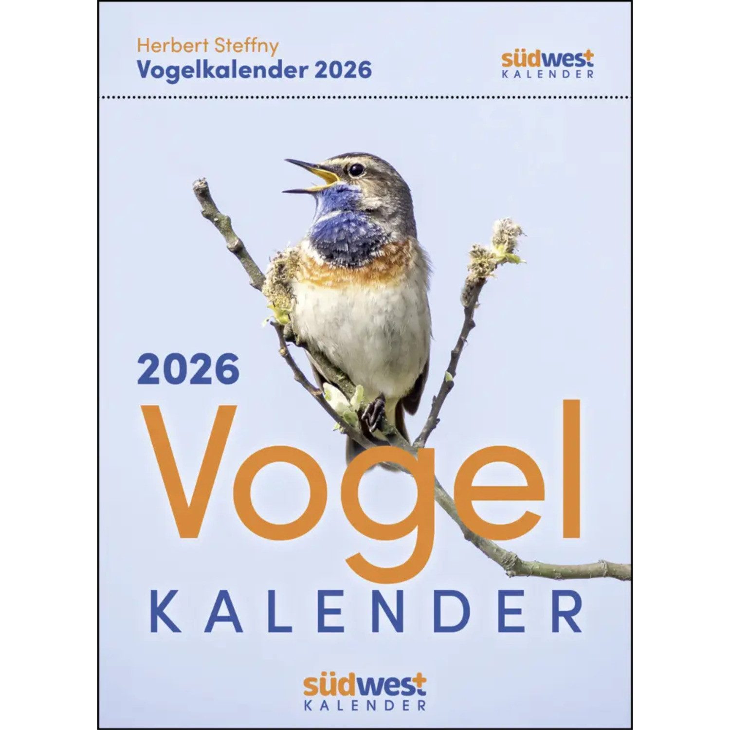 Südwest-Verlag Abreißkalender Vogelkalender 2026 - Tagesabreißkalender zum Aufstellen oder Aufhängen