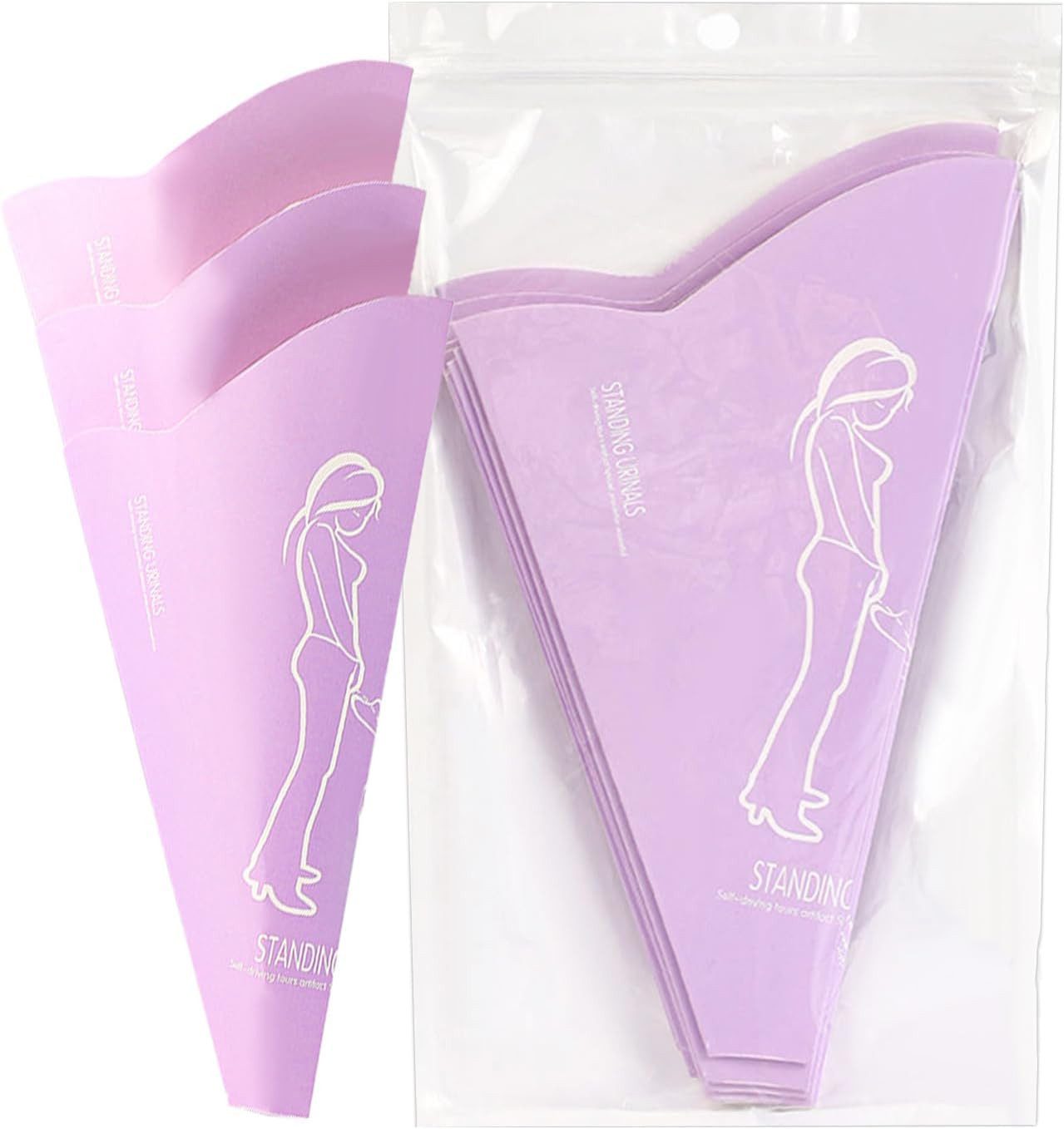 FELIXLEO Urinal Damen Urintrichter Papier Einweg Notfall Urinal Frauen Set Outdoor