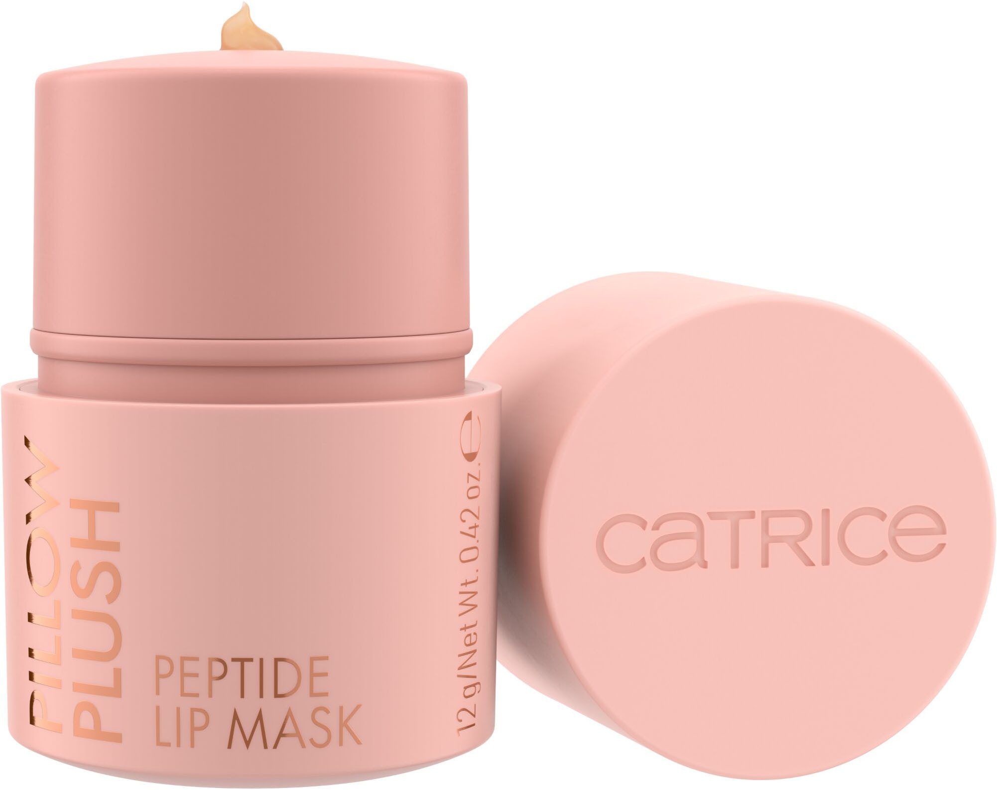 Catrice Lippenmaske Pillow Plush Peptide Lip Mask, 3-tlg., Zarter Kirschduft und stilvolles Packaging für ein luxuriöses Erlebnis