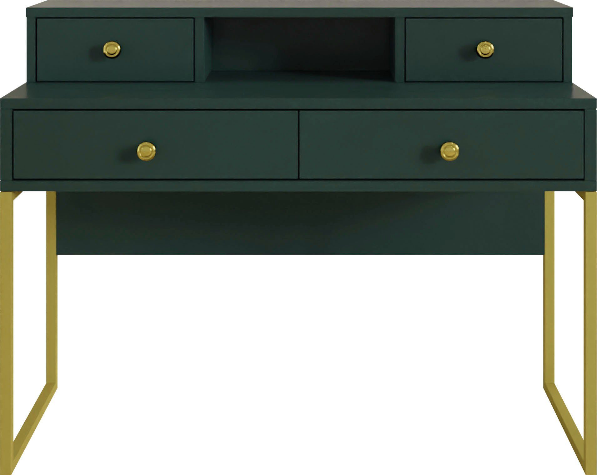 Schreibtisch grün Helvetia grün 120 Cloe, Breite | cm