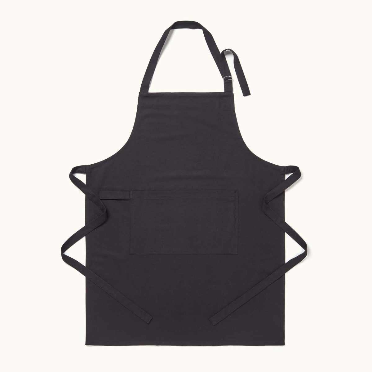 Homescapes Kochschürze Kochschürze schwarz – 100% Baumwolle günstig online kaufen