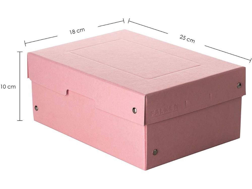 Falken Geschenkpapier Falken PureBox 'Pastell', mm Höhe DIN 100 pink A5