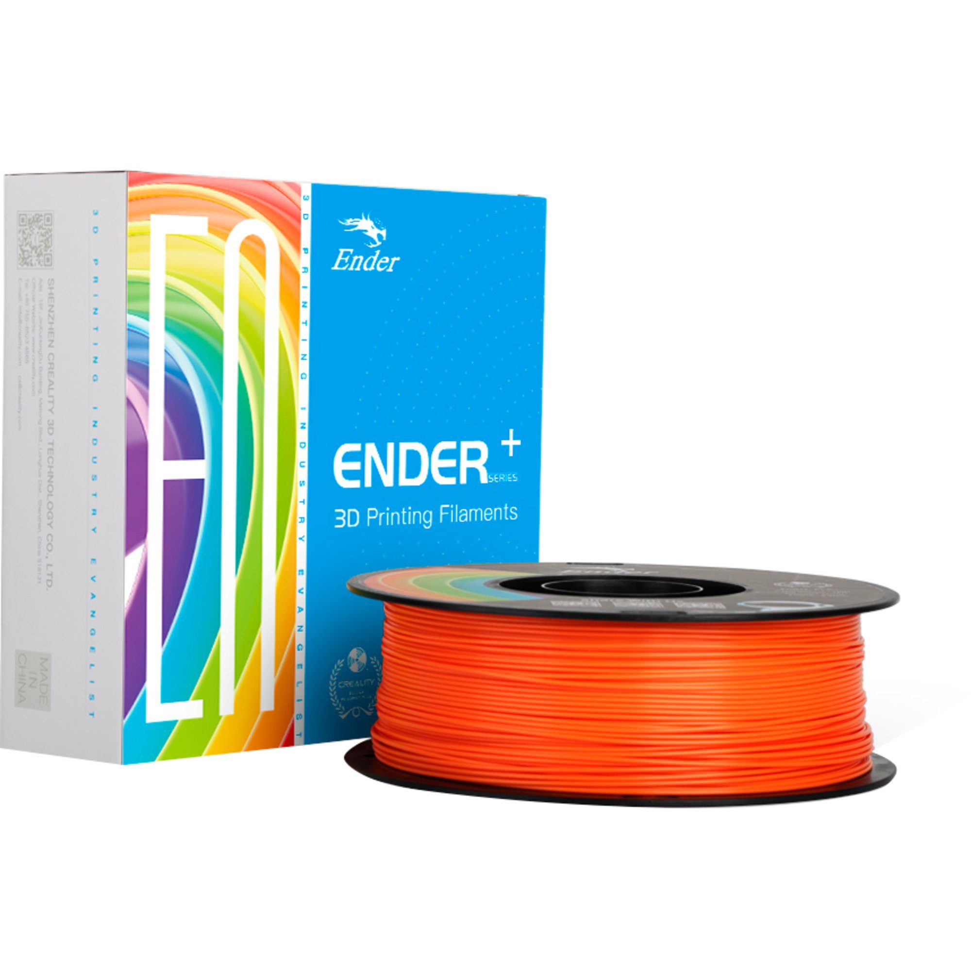 3D-Drucker Creality PLA+ Filament Orange, 3D-Filament, (1 kg