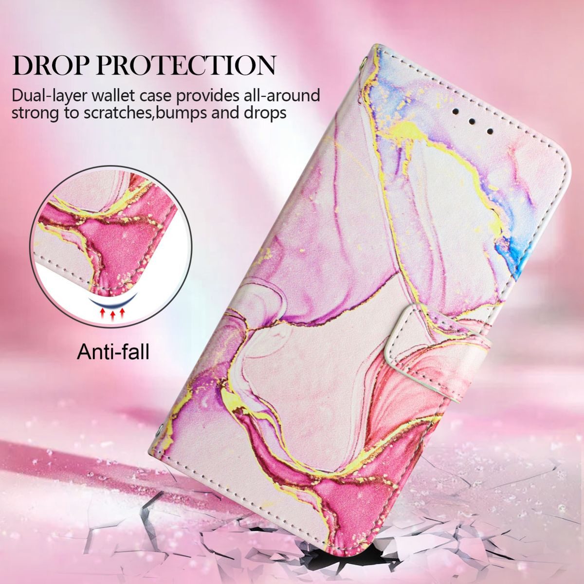 König Design Handyhülle Apple iPhone 7 / 8 / SE 2020 / 2022, Schutzhülle Schutztasche Case Cover Etuis Wallet Klapptasche Bookstyle