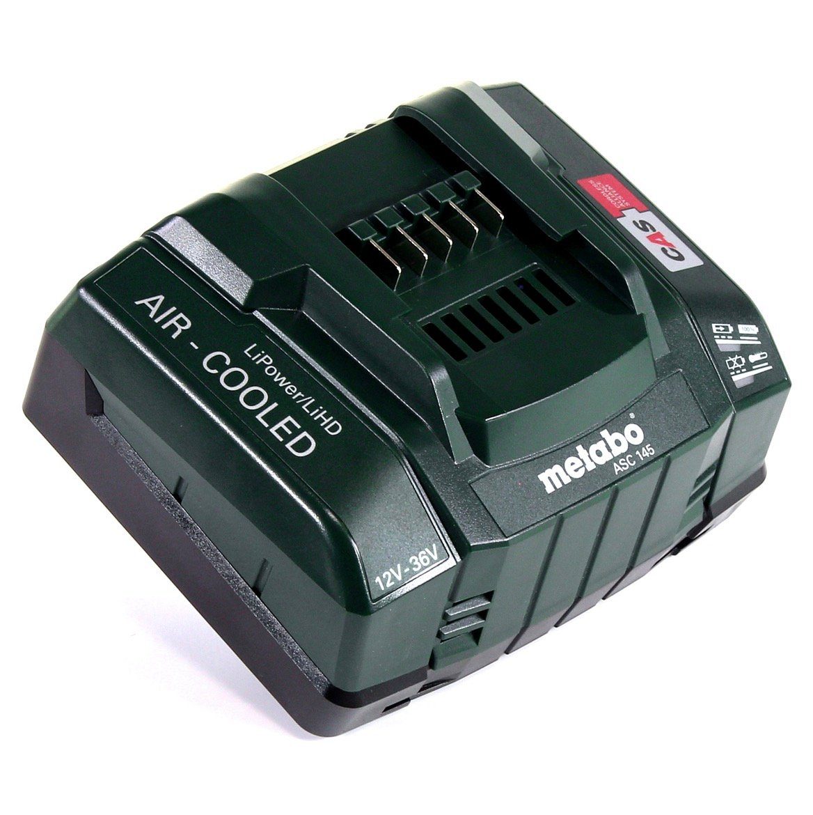 metabo Ladegerät ASC 145 AIR COOLED 12-36V (627378000) Schnelllade-Gerät – Bild 5 von 5