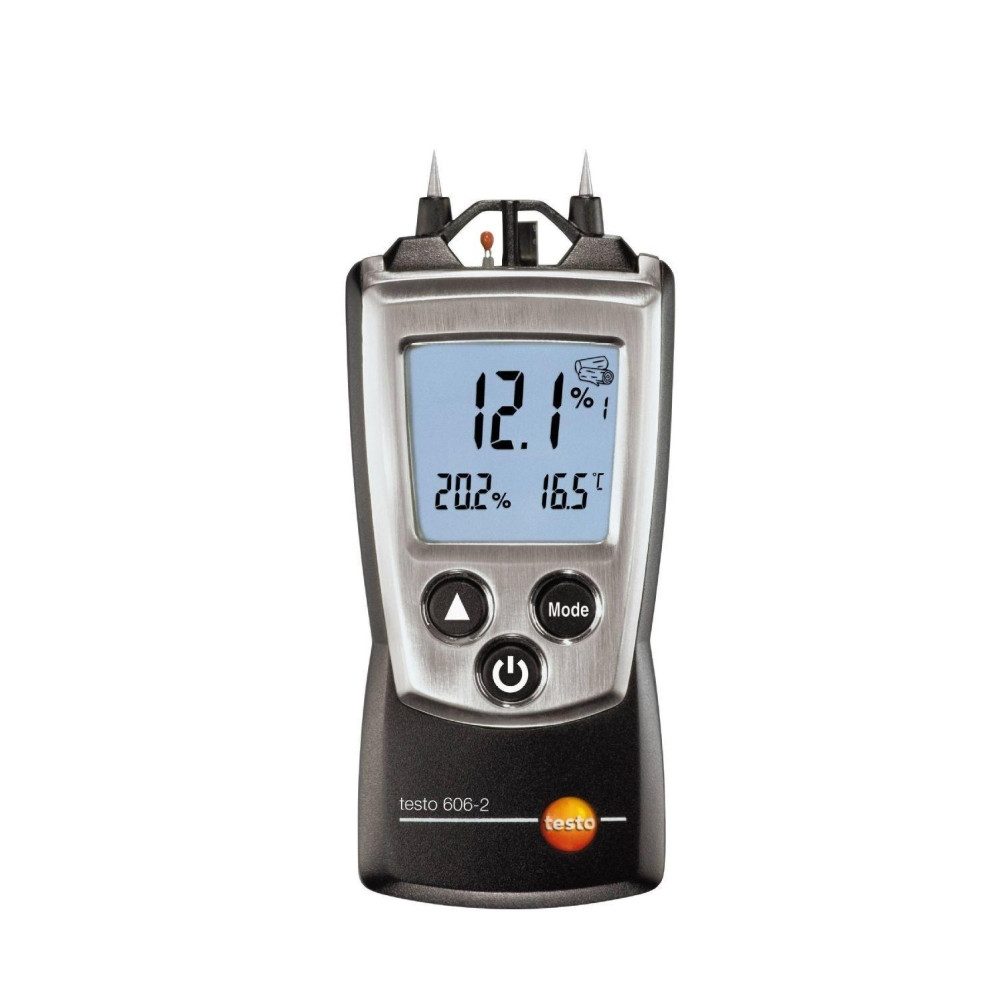 testo Feuchtigkeitsmesser 606-2 Feuchtemessgerät für Luft- und Materialfeuch