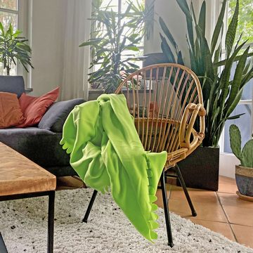 Wohndecke, ZOLLNER, welliger Deckenrand, 130 x 170 cm, 100% Polyester, In vielen Farben verfügbar