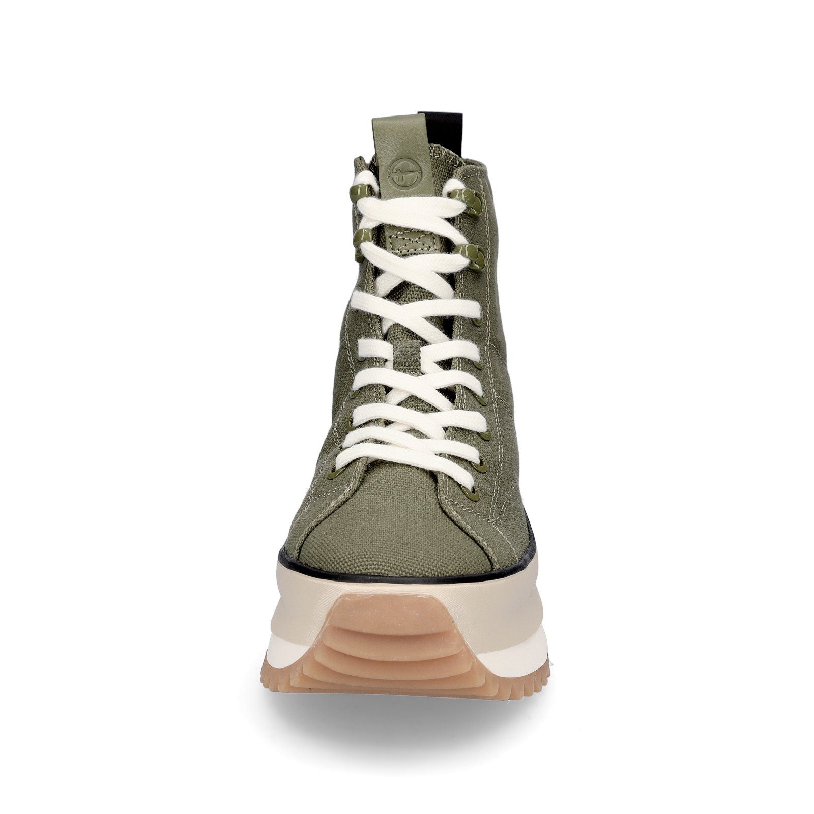 grün Tamaris Sneaker (21203814) olive Tamaris Plateau olive Sneaker Damen