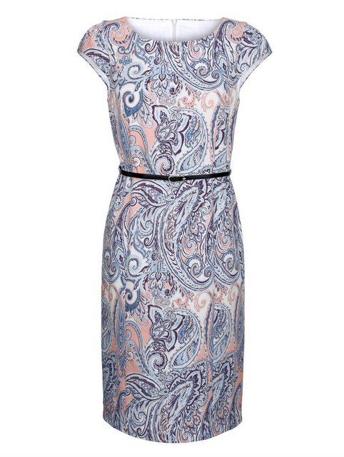Paola Kleid mit abnehmbarem Gürtel in blau