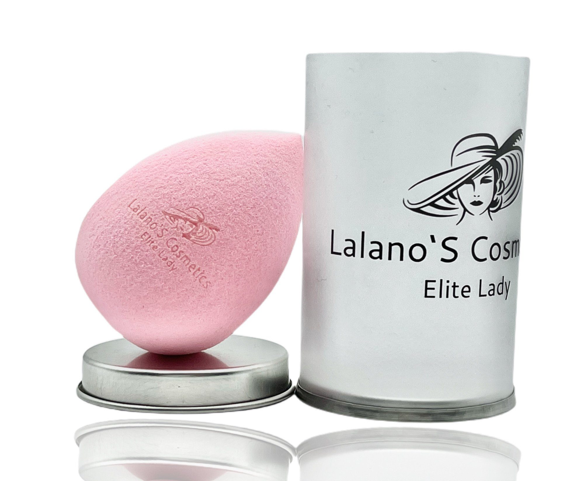 Lalano`S Cosmetics Make-up Schwamm BEAUTY BLENDER Pink, Maniküre Pediküre Set, 2 tlg.