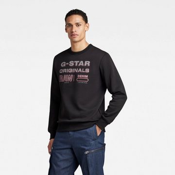 G-Star RAW Sweatshirt Herren Sweatshirt ORIGINALS STAMP R SW (1-tlg)