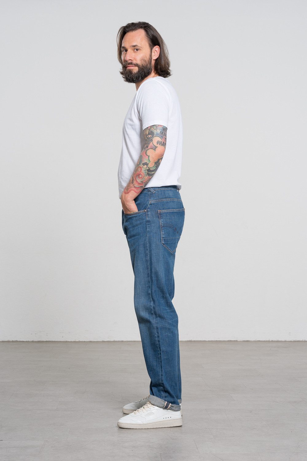 Feuervogl Relax-fit-Jeans fv-Bro:nx, Medium Waist, Unisex 5-Pocket-Style günstig online kaufen
