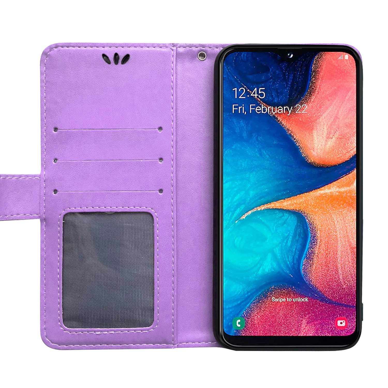 betterfon Handyhülle Handytasche für Samsung Galaxy Klapphülle Flip Case, Wallet Case mit Kartenfächern Magnetverschluss und weicher Innenhülle