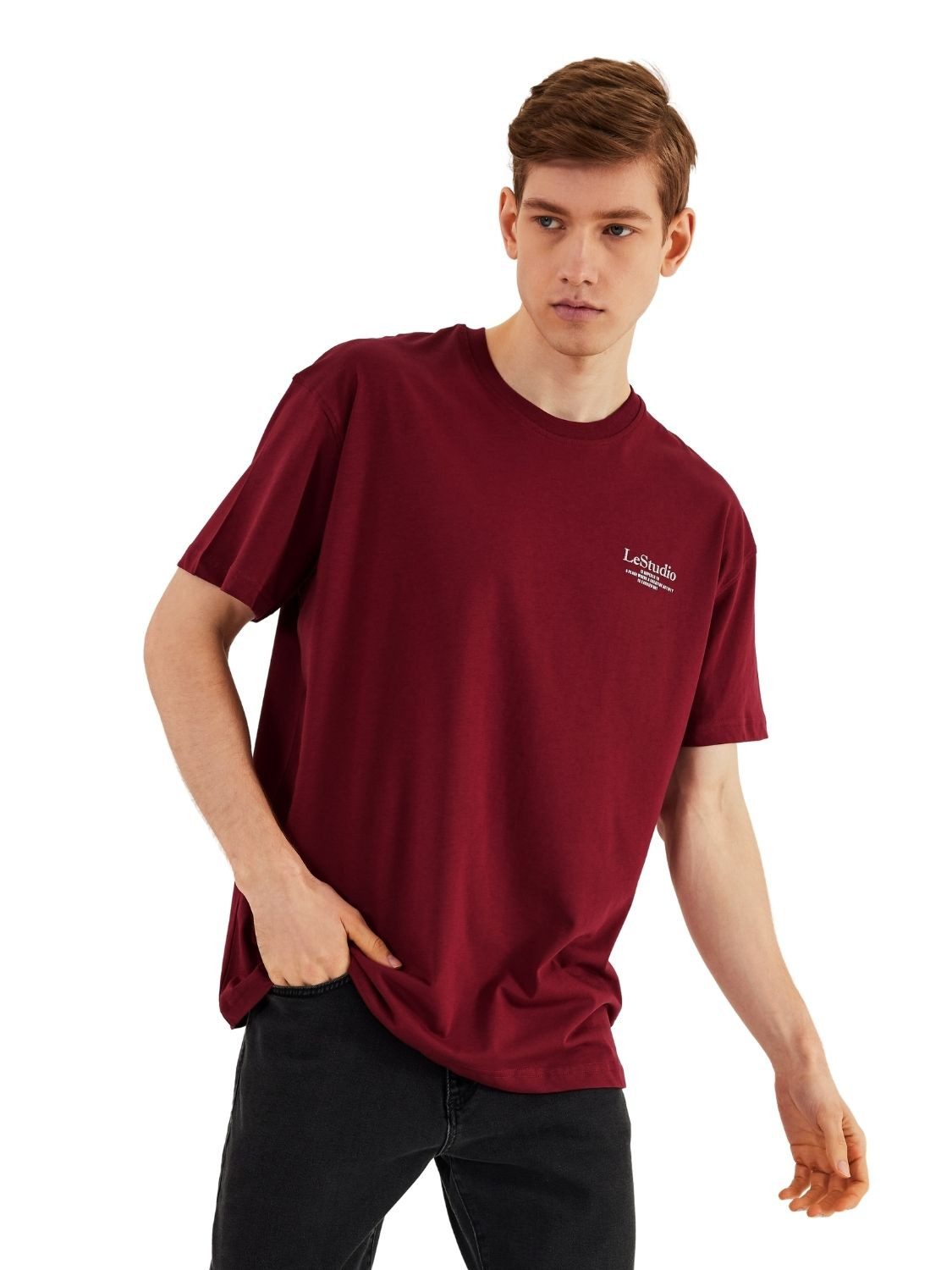 COMEOR Oversize-Shirt Herren T-Shirt: Trendige Urban günstig online kaufen
