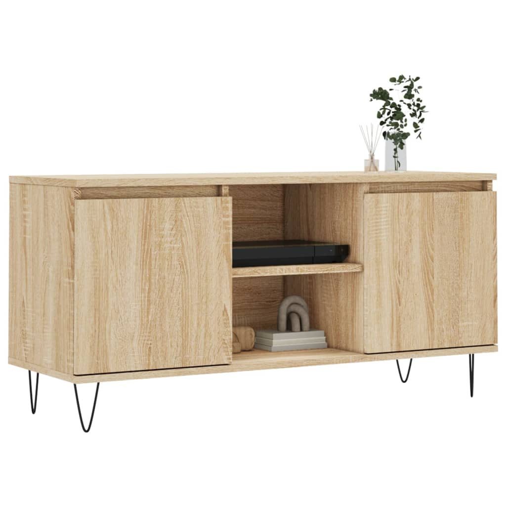 vidaXL TV-Schrank TV-Schrank Sonoma-Eiche 104x35x50 cm günstig online kaufen