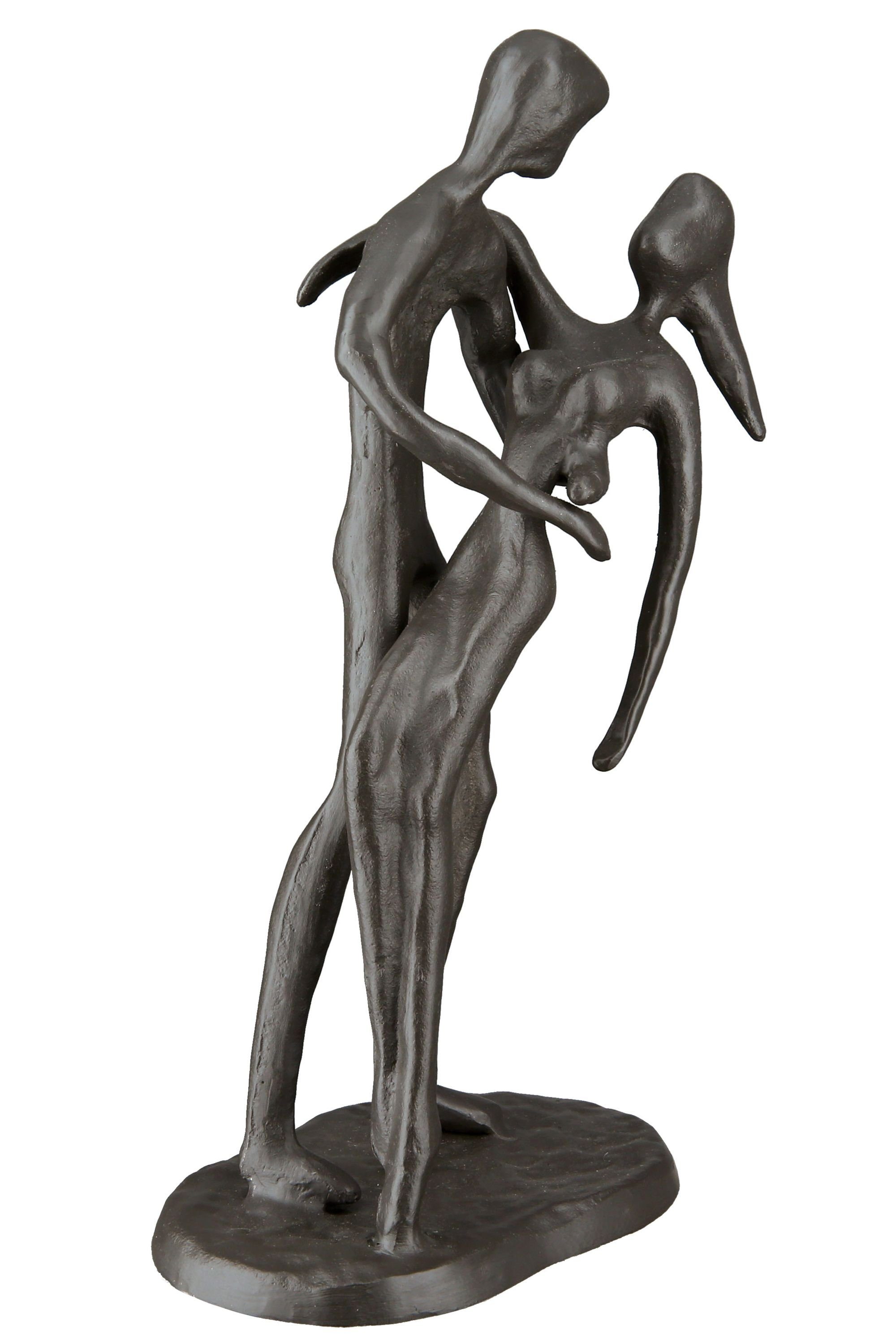 GILDE braun x - H. Skulptur Im - 7cm B. Dekofigur 20cm Arm GILDE